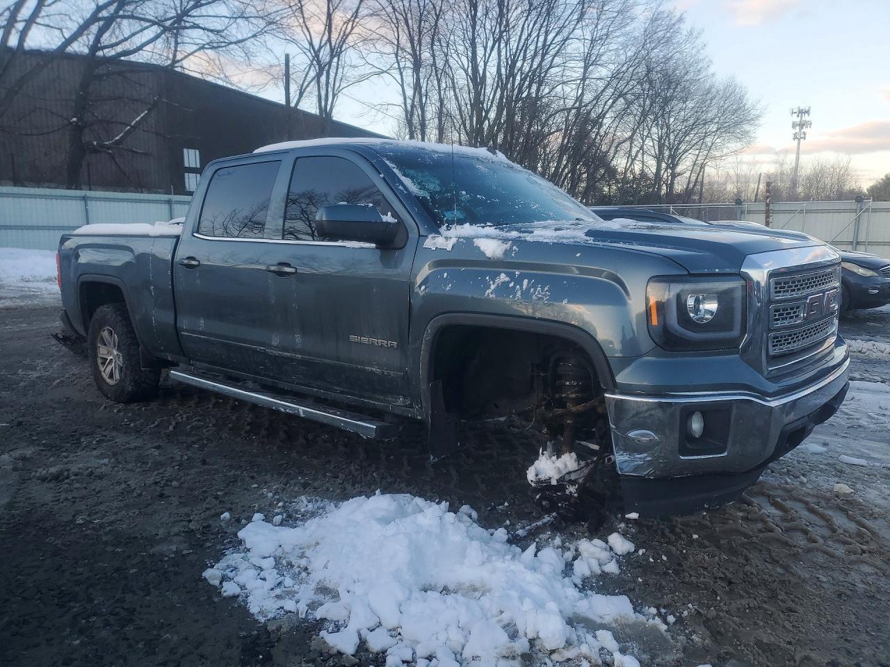 2014 Gmc Sierra K1500 Sle Teal vin: 3GTU2UEC8EG360545