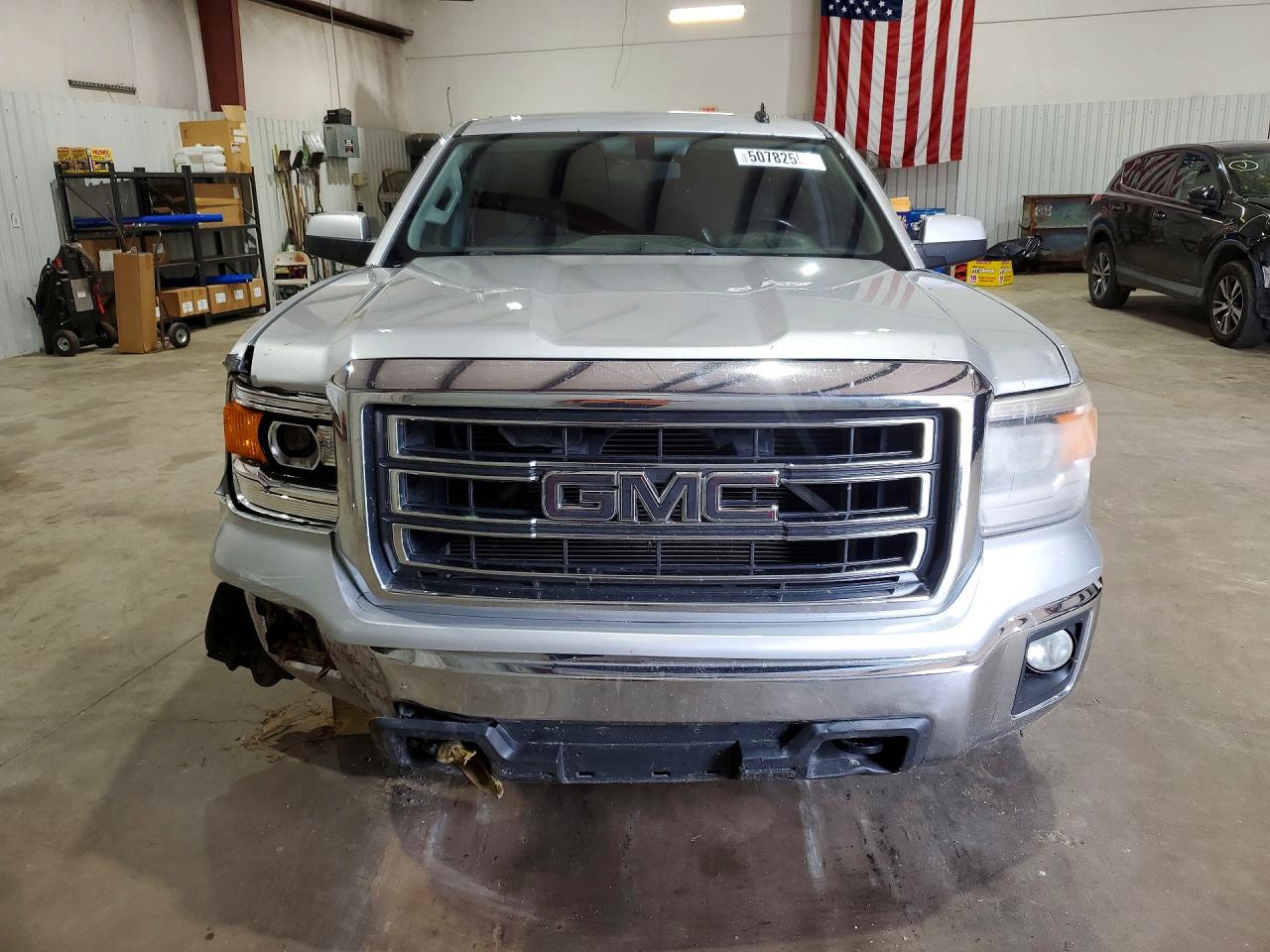 2014 Gmc Sierra K1500 Sle Silver vin: 3GTU2UEC8EG469975