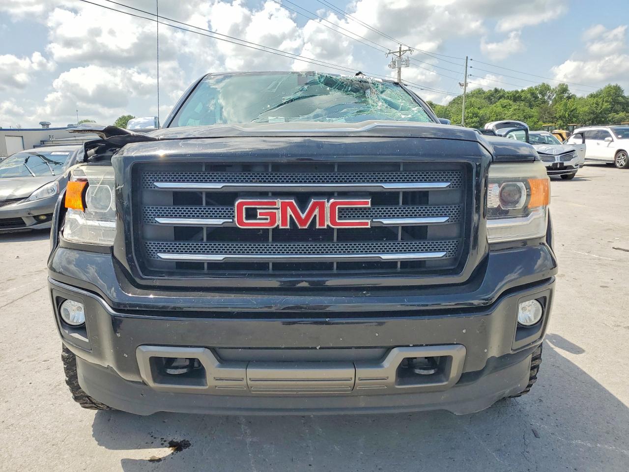 2015 Gmc Sierra K1500 Sle Black vin: 3GTU2UEC8FG107503