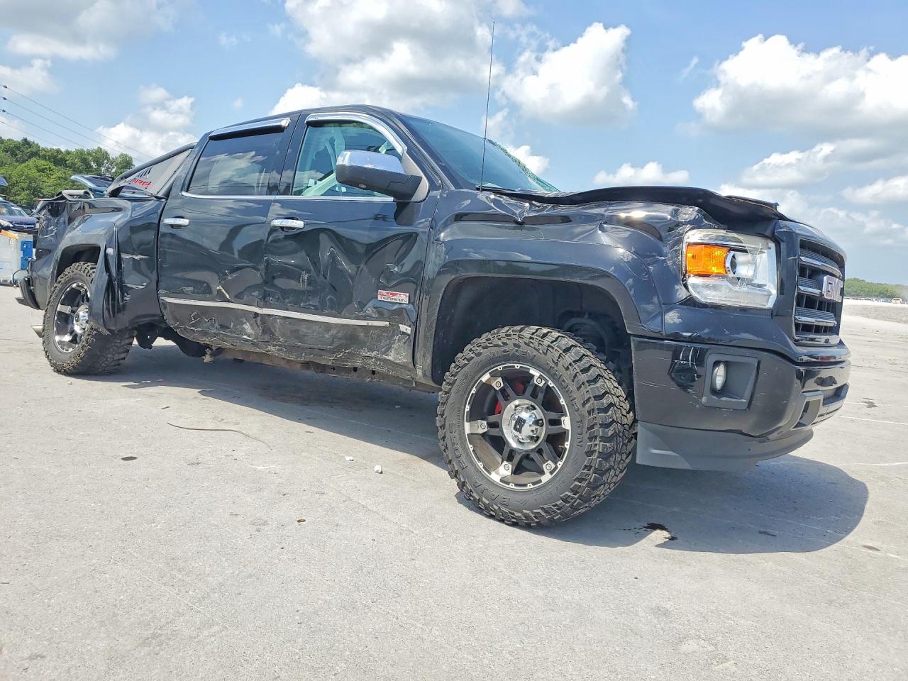 2015 Gmc Sierra K1500 Sle Black vin: 3GTU2UEC8FG107503