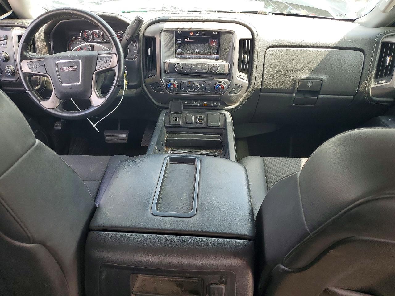 2015 Gmc Sierra K1500 Sle Black vin: 3GTU2UEC8FG107503