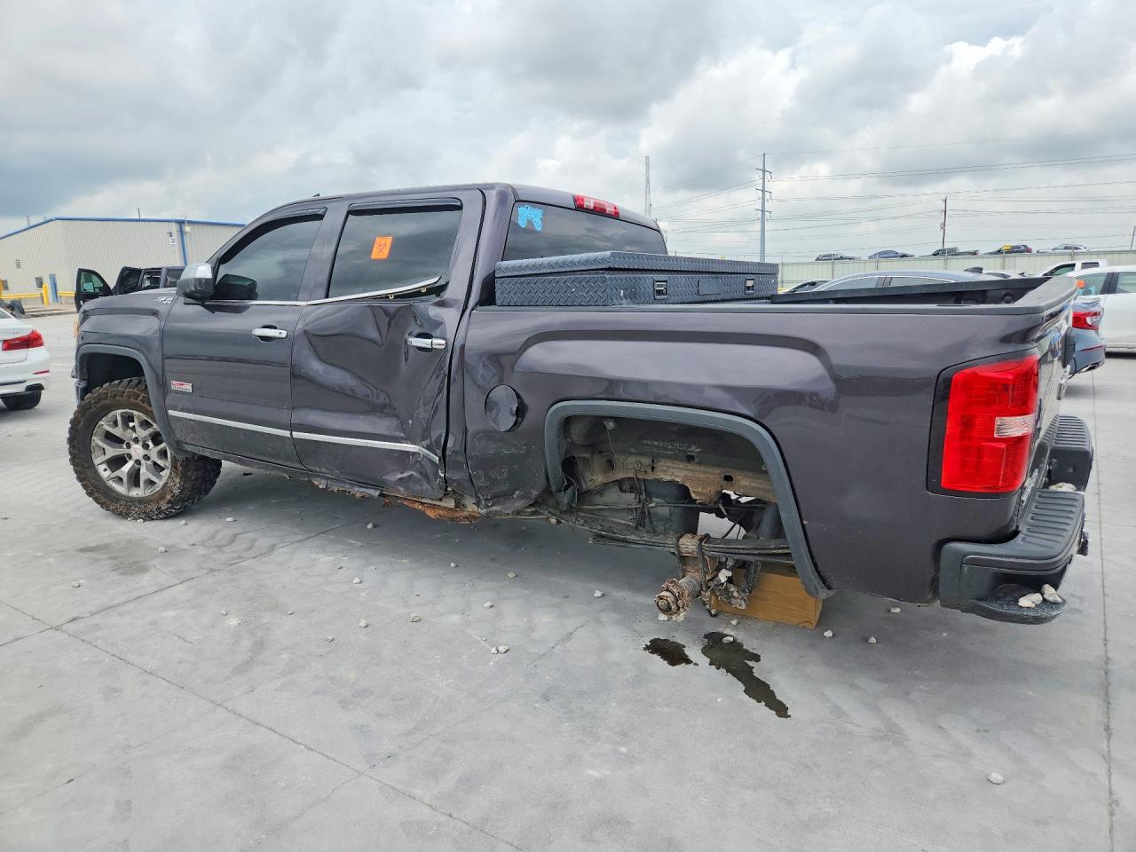 2015 Gmc Sierra K1500 Sle Black vin: 3GTU2UEC8FG132093