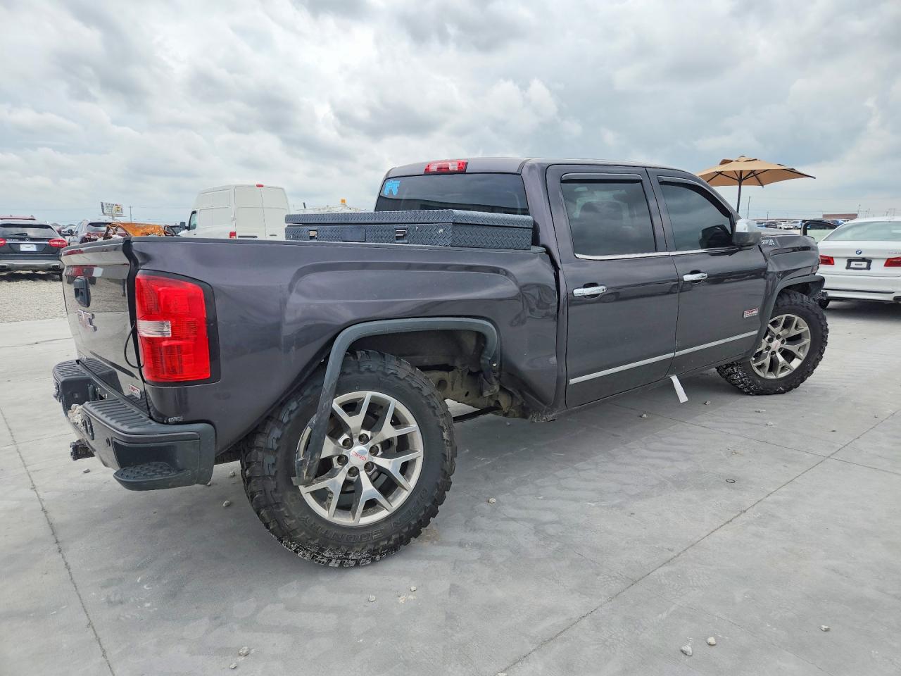 2015 Gmc Sierra K1500 Sle Black vin: 3GTU2UEC8FG132093