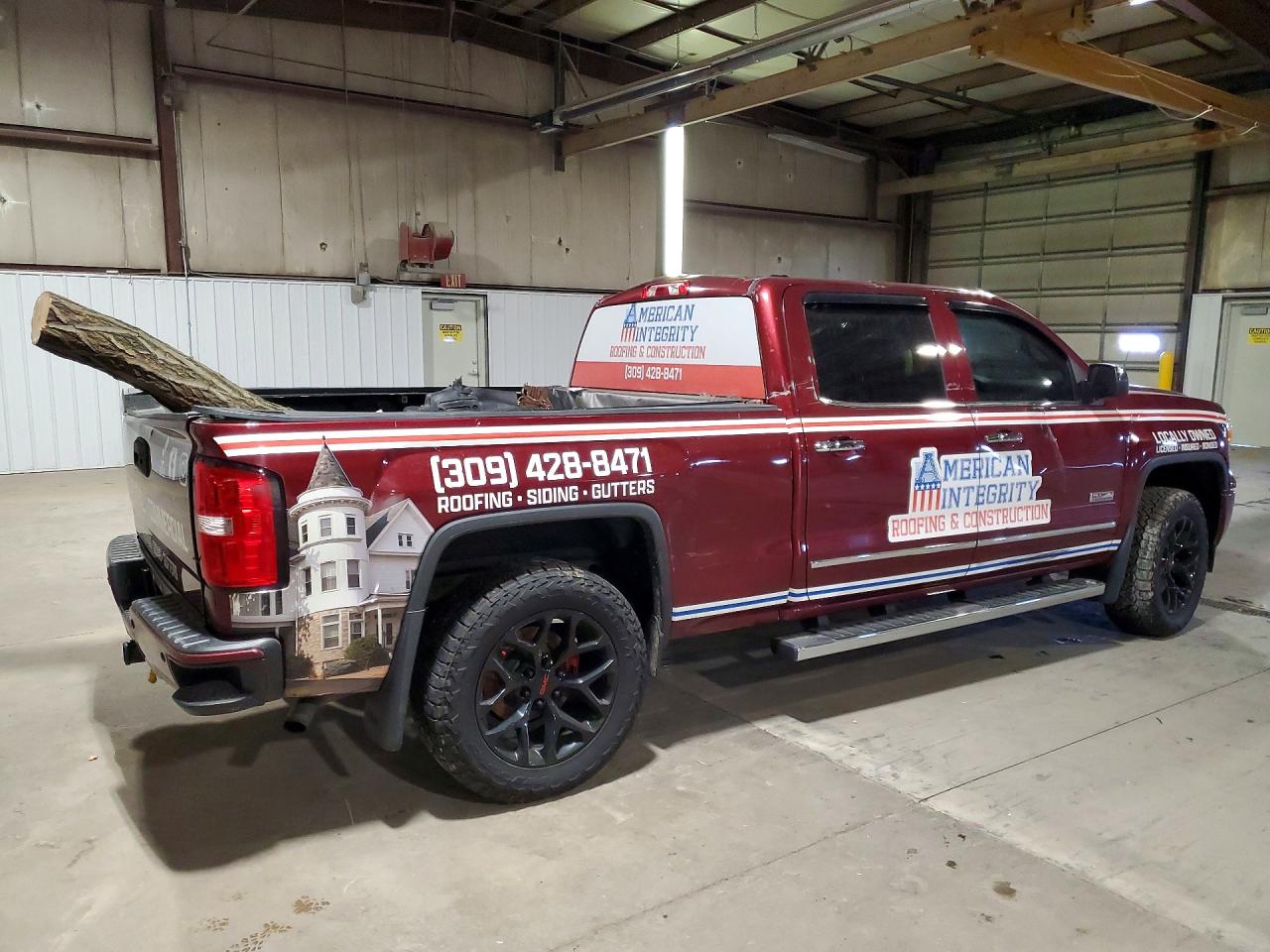 2015 Gmc Sierra K1500 Sle Бордовый vin: 3GTU2UEC8FG200537