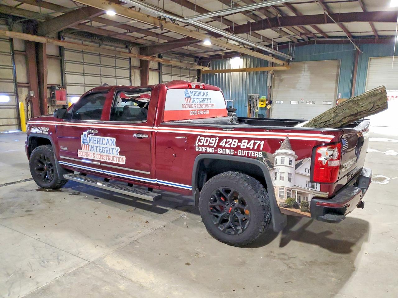 2015 Gmc Sierra K1500 Sle Бордовый vin: 3GTU2UEC8FG200537