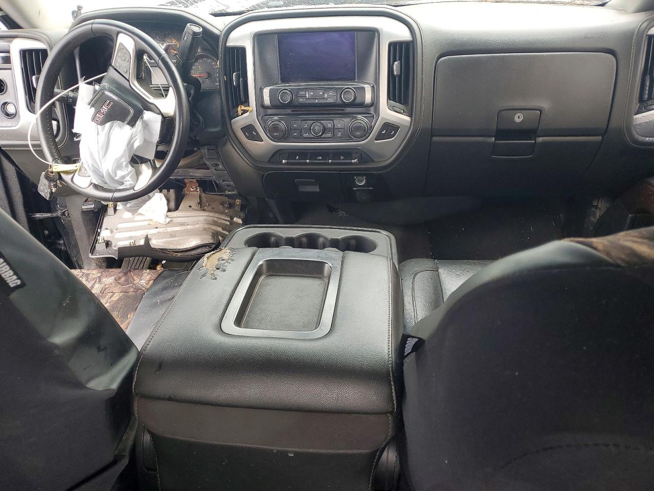 2015 Gmc Sierra K1500 Sle Black vin: 3GTU2UEC8FG208881