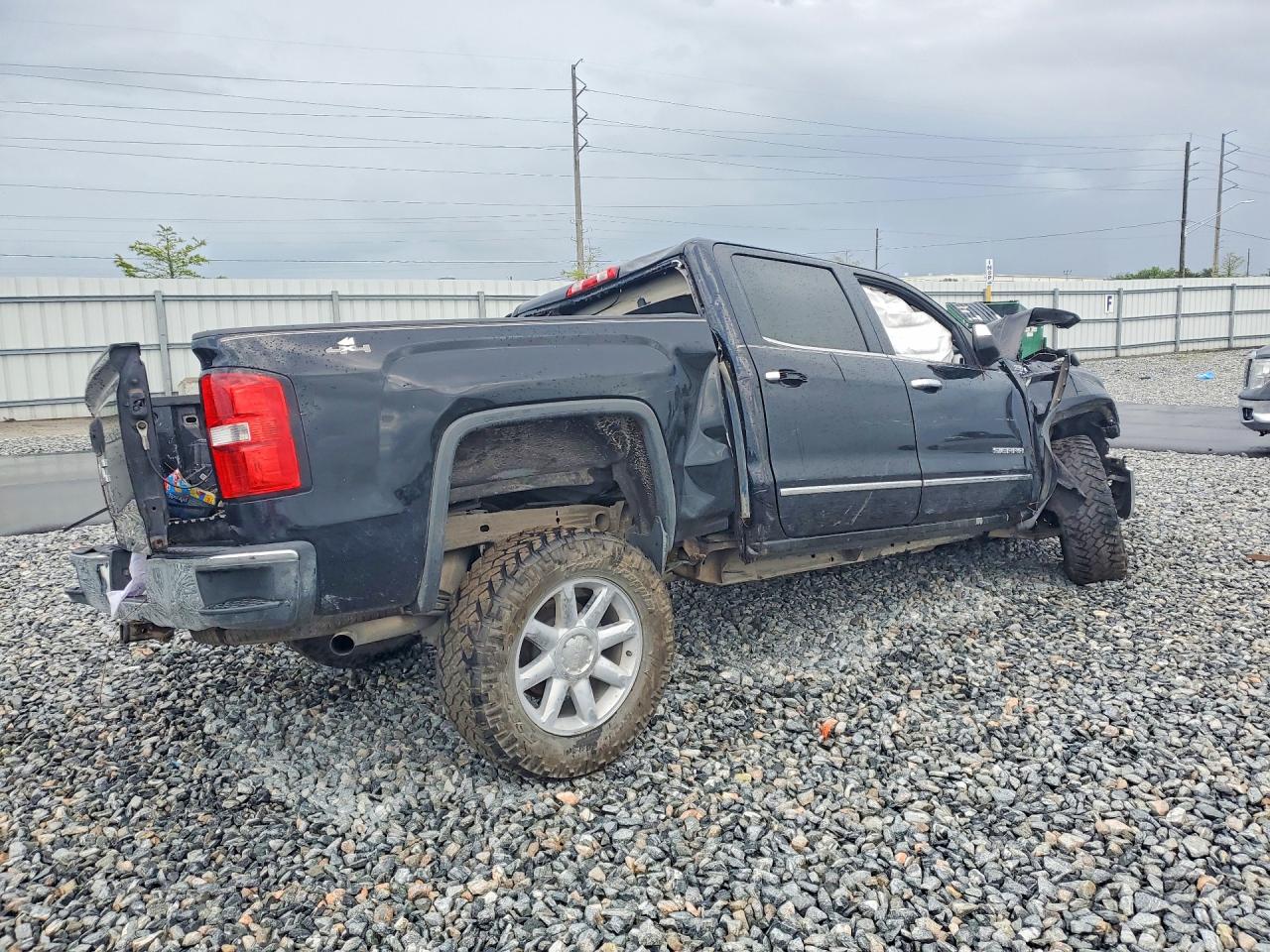 2015 Gmc Sierra K1500 Sle Black vin: 3GTU2UEC8FG208881