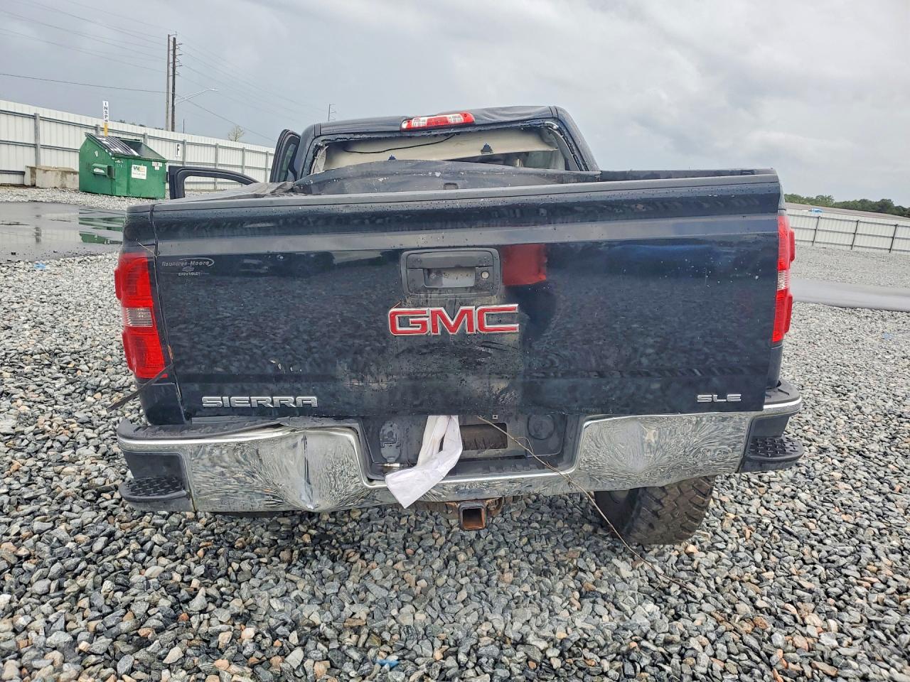 2015 Gmc Sierra K1500 Sle Black vin: 3GTU2UEC8FG208881