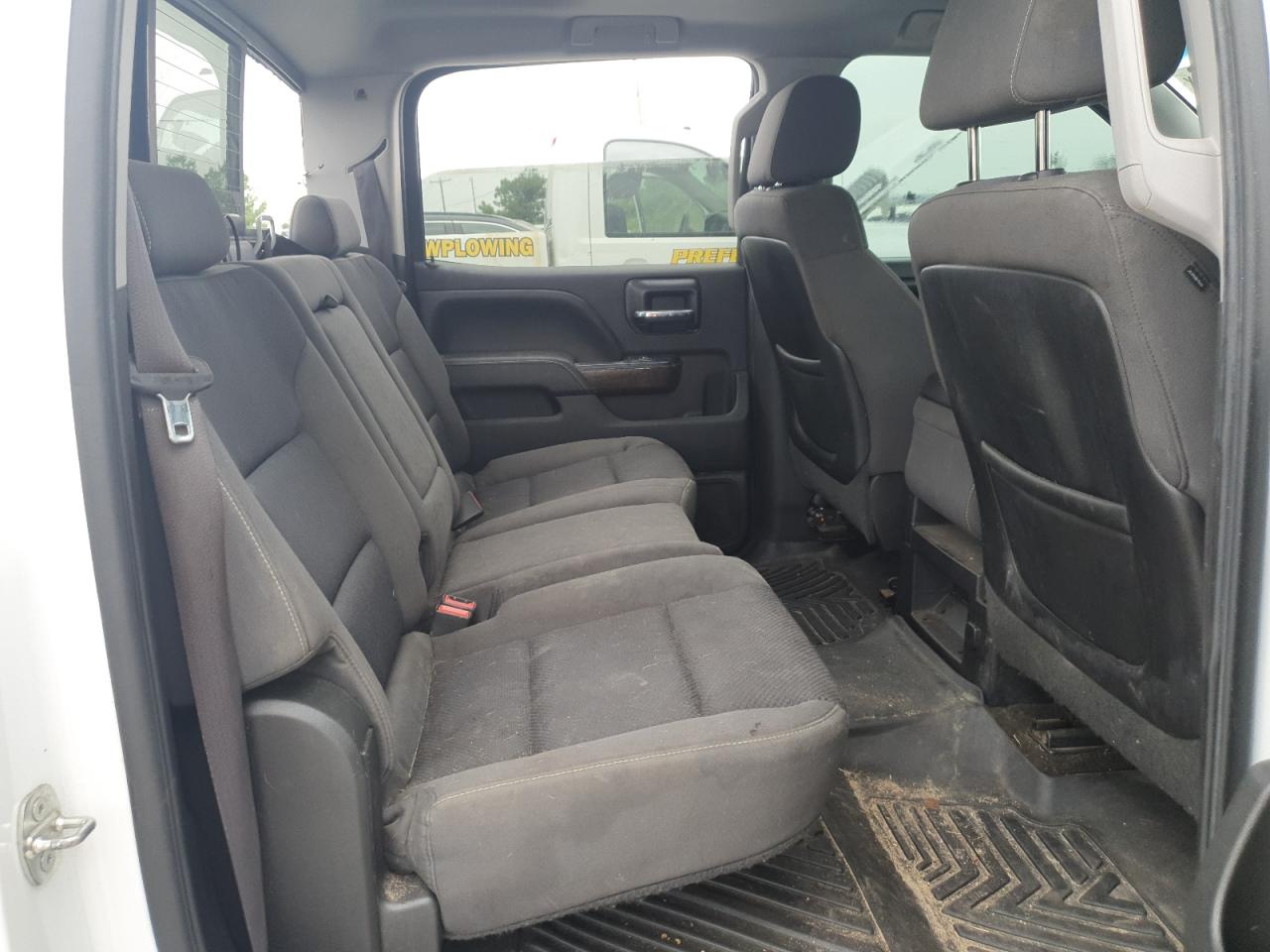 2015 Gmc Sierra K1500 Sle Белый vin: 3GTU2UEC8FG489211