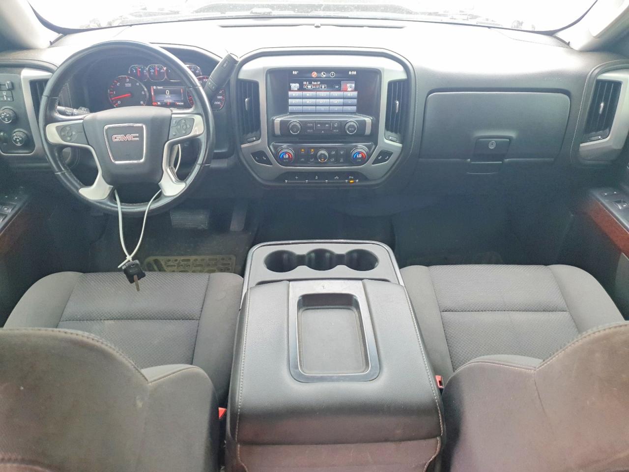 2015 Gmc Sierra K1500 Sle Белый vin: 3GTU2UEC8FG489211
