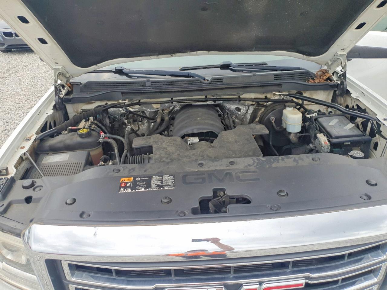 2015 Gmc Sierra K1500 Sle Белый vin: 3GTU2UEC8FG489211