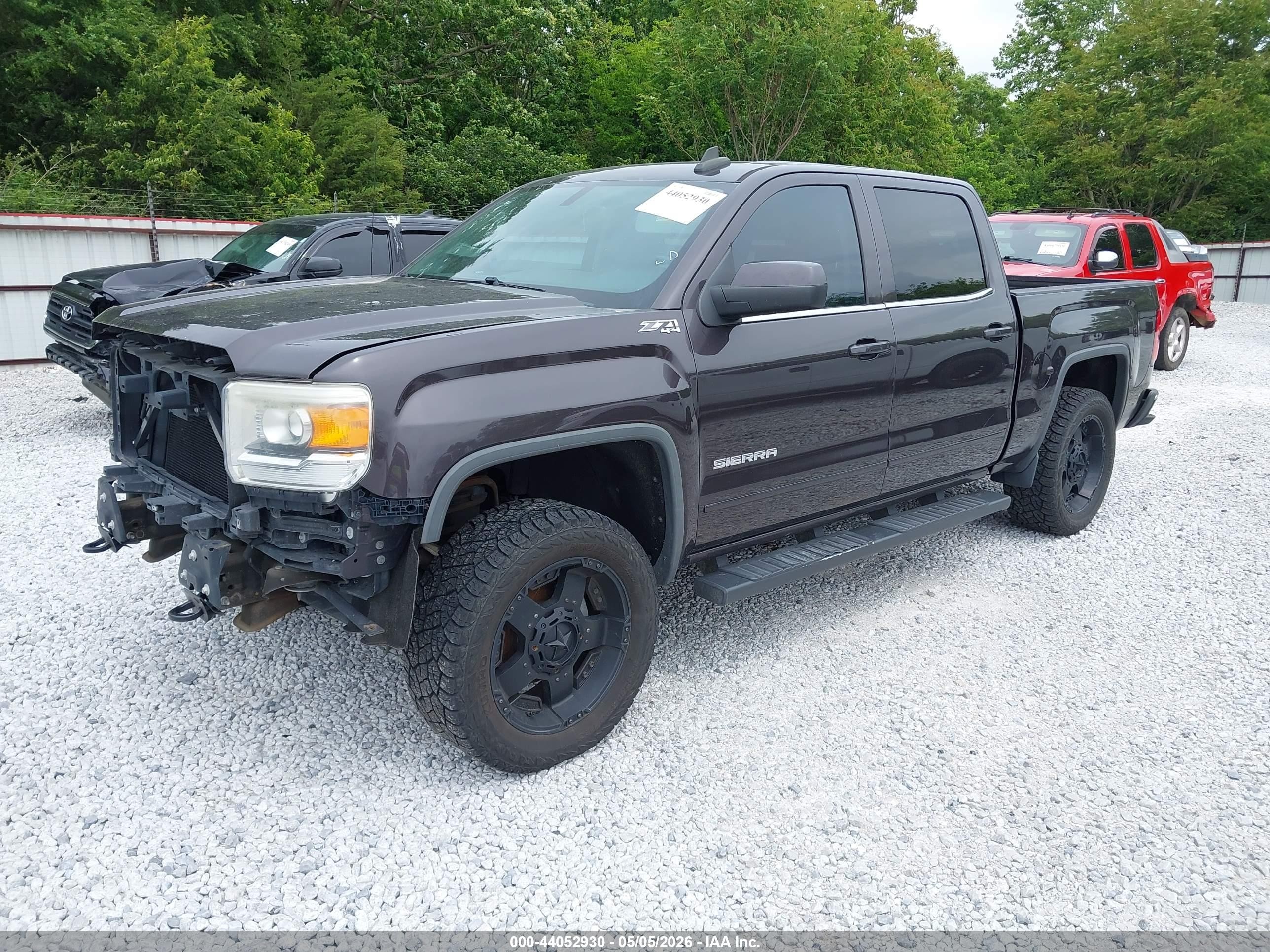 2015 Gmc Sierra 1500 Sle Black vin: 3GTU2UEC8FG496627
