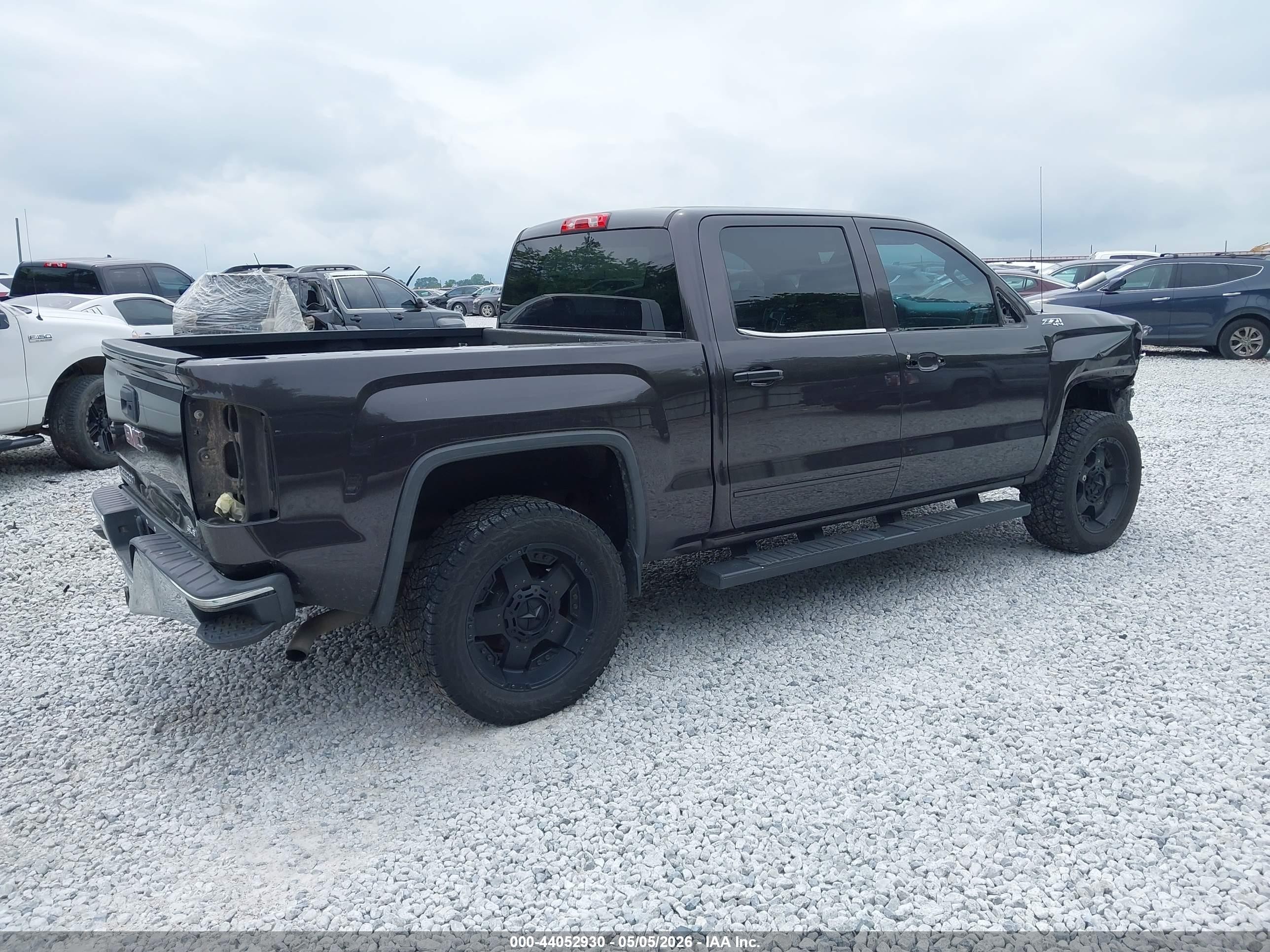 2015 Gmc Sierra 1500 Sle Black vin: 3GTU2UEC8FG496627