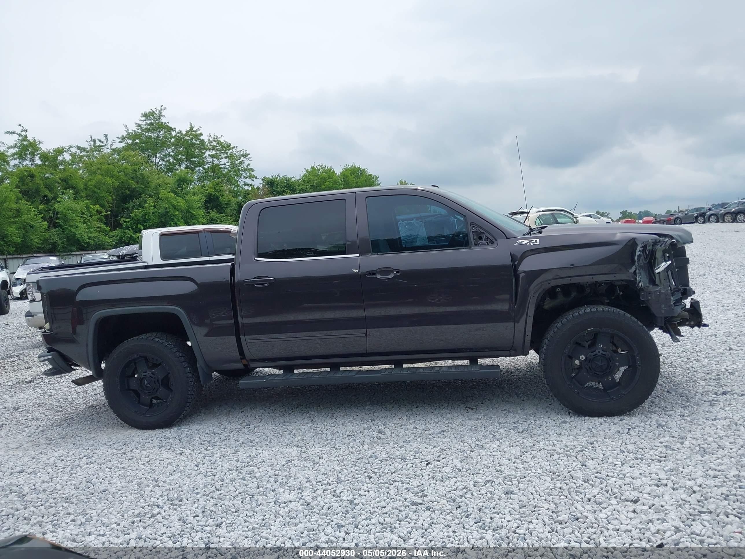 2015 Gmc Sierra 1500 Sle Black vin: 3GTU2UEC8FG496627