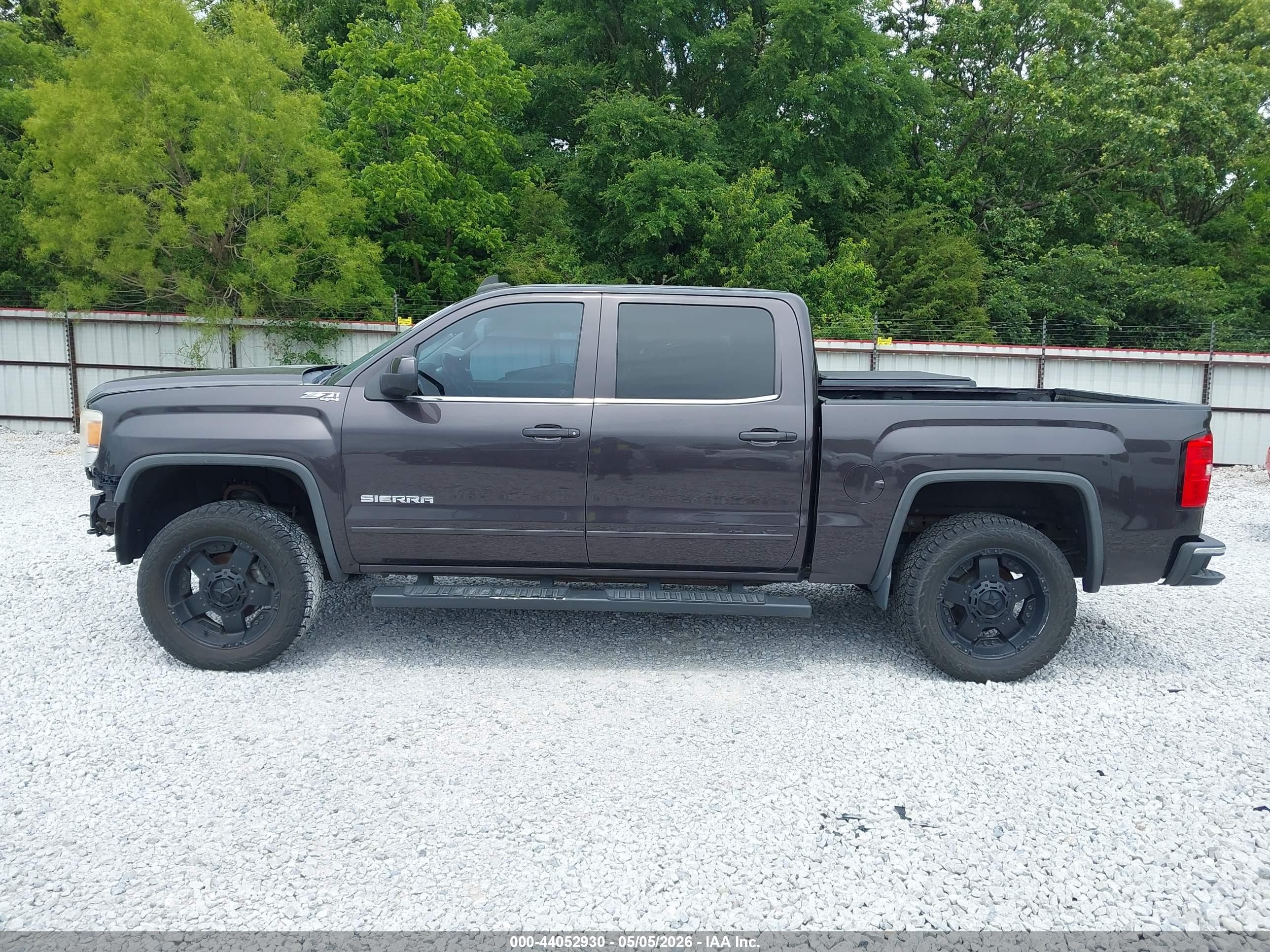 2015 Gmc Sierra 1500 Sle Black vin: 3GTU2UEC8FG496627