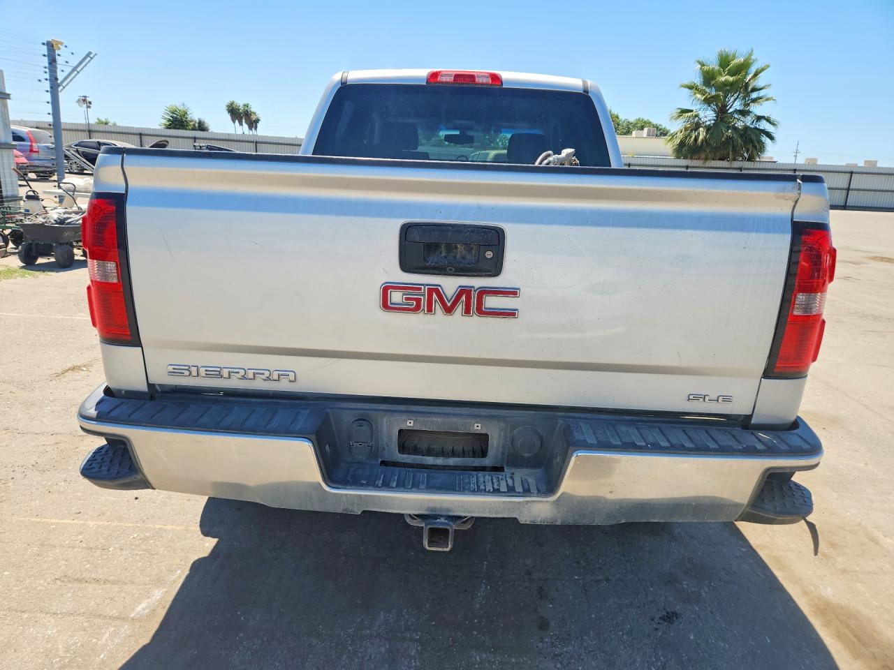 2014 Gmc Sierra K1500 Sle Серебряный vin: 3GTU2UEC9EG570894