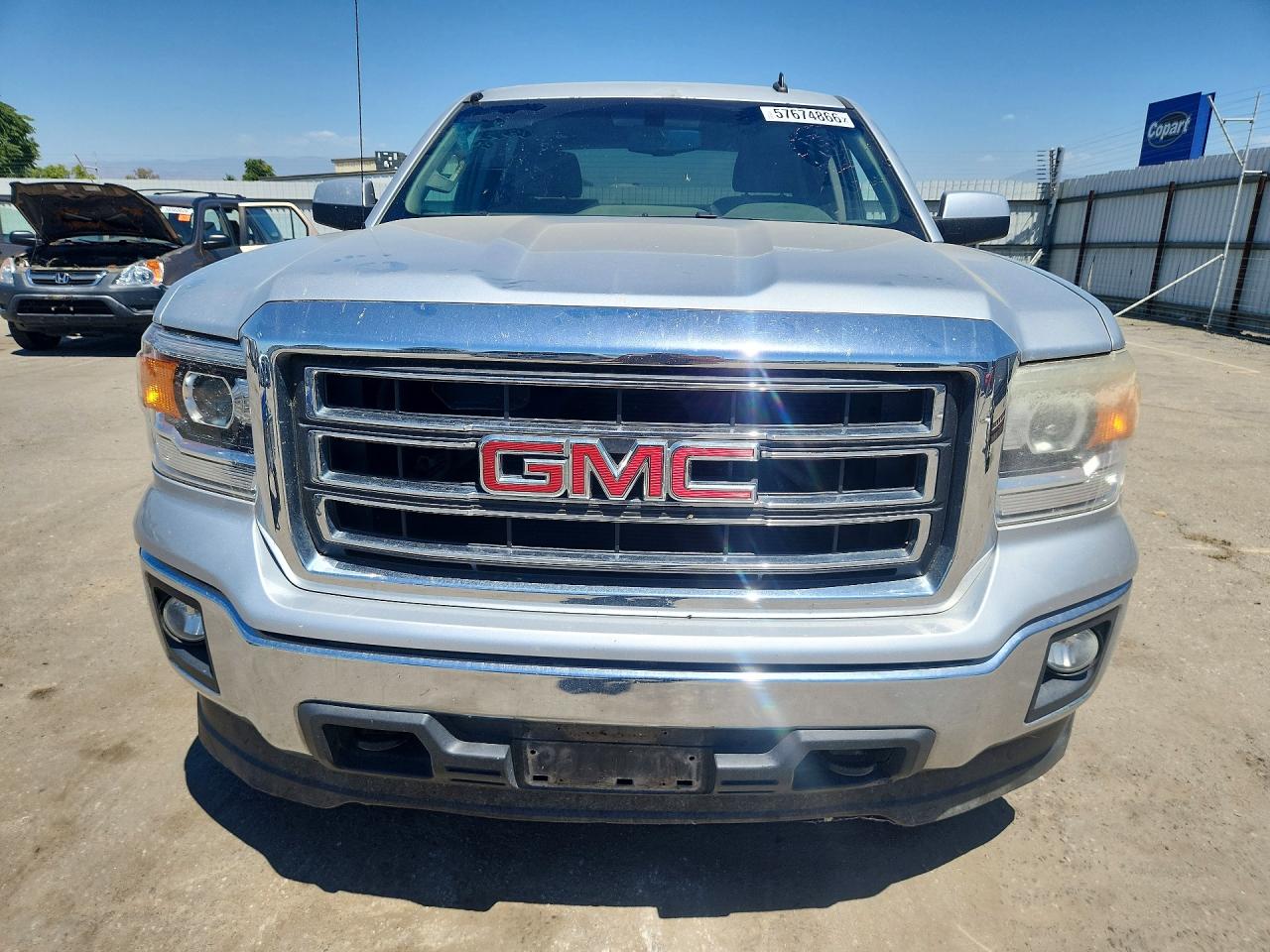 2014 Gmc Sierra K1500 Sle Серебряный vin: 3GTU2UEC9EG570894