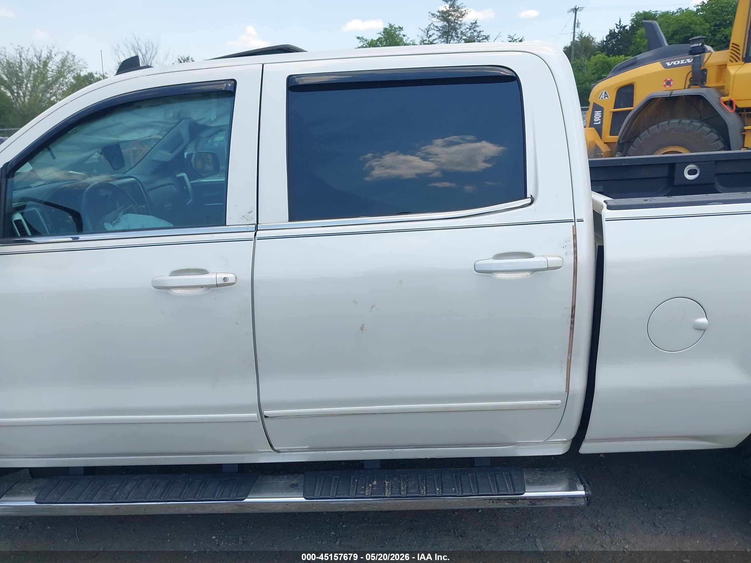 2015 Gmc Sierra 1500 Sle Белый vin: 3GTU2UEC9FG147346