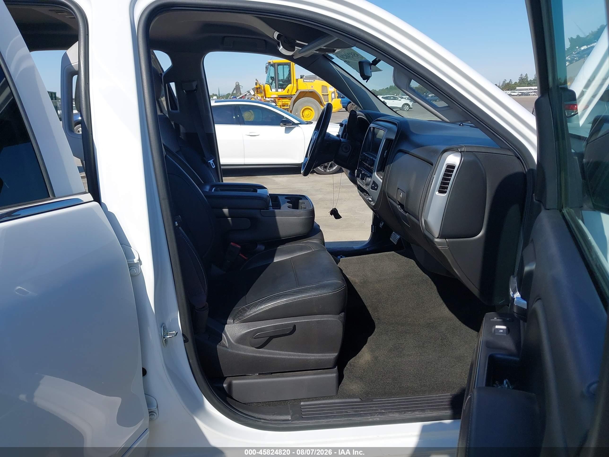 2015 Gmc Sierra 1500 Sle Белый vin: 3GTU2UEC9FG219212