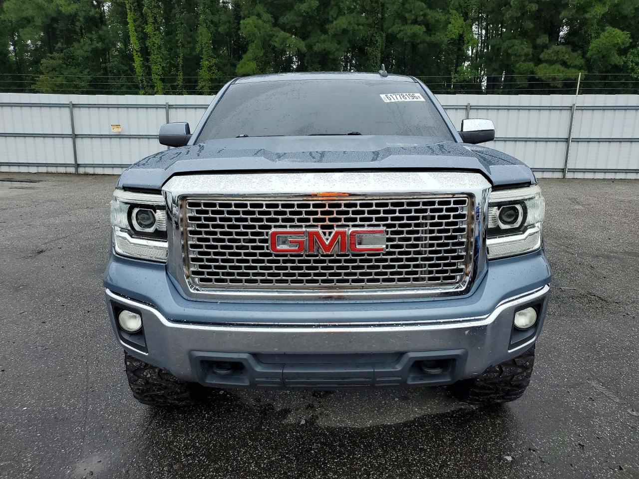 2015 Gmc Sierra K1500 Sle Blue vin: 3GTU2UEC9FG366176