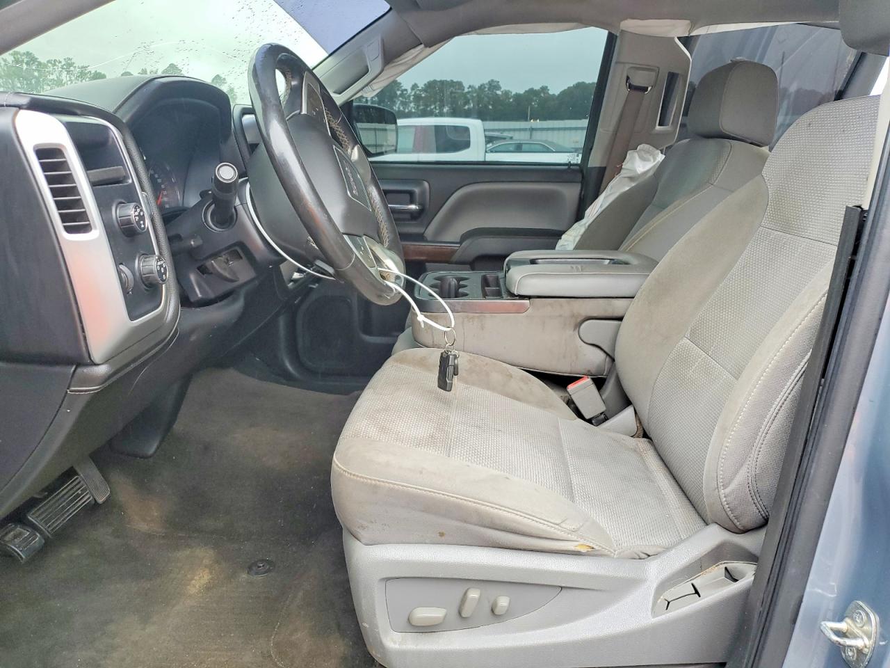 2015 Gmc Sierra K1500 Sle Blue vin: 3GTU2UEC9FG366176