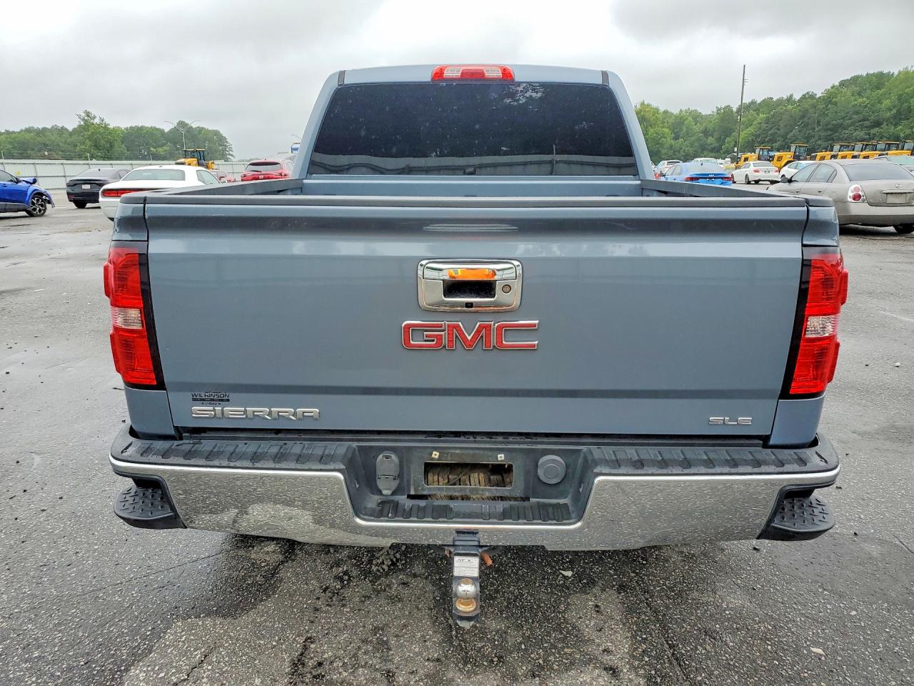 2015 Gmc Sierra K1500 Sle Blue vin: 3GTU2UEC9FG366176