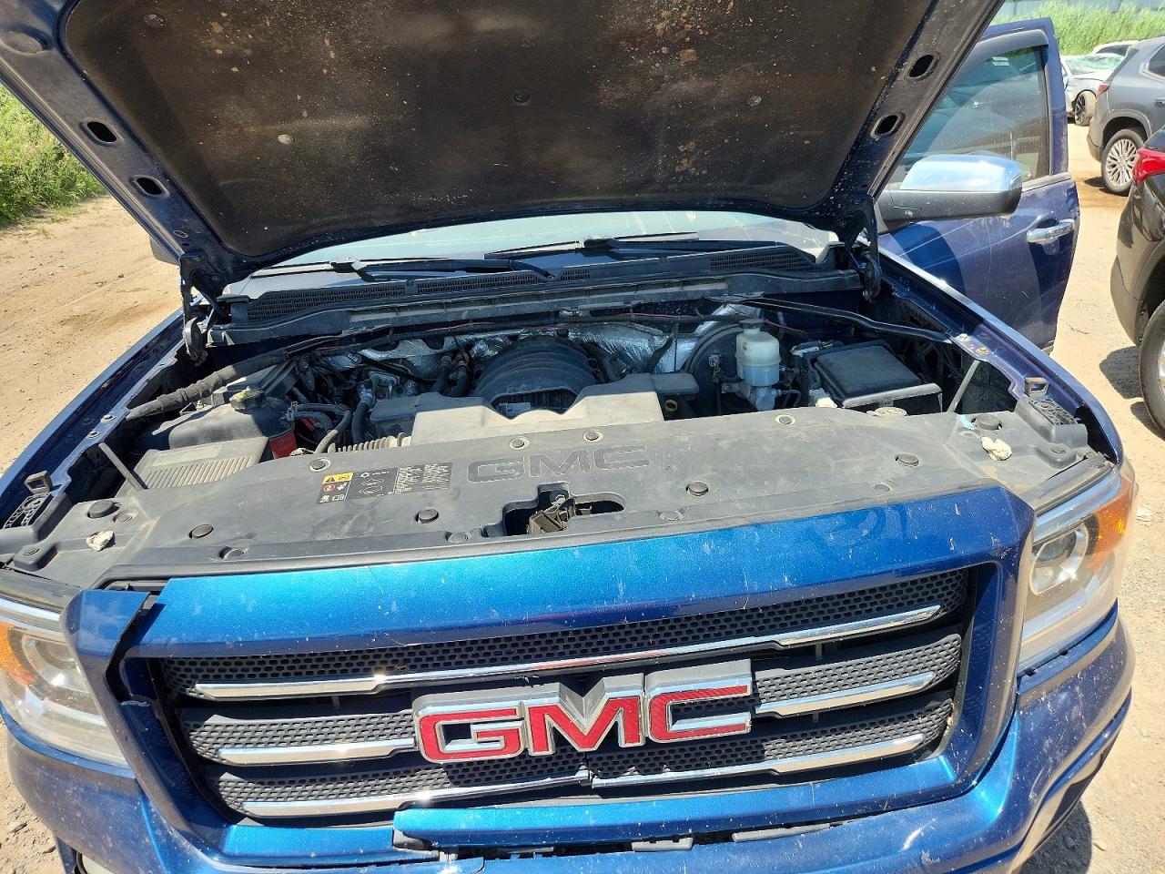 2015 Gmc Sierra K1500 Sle Синий vin: 3GTU2UEC9FG369921