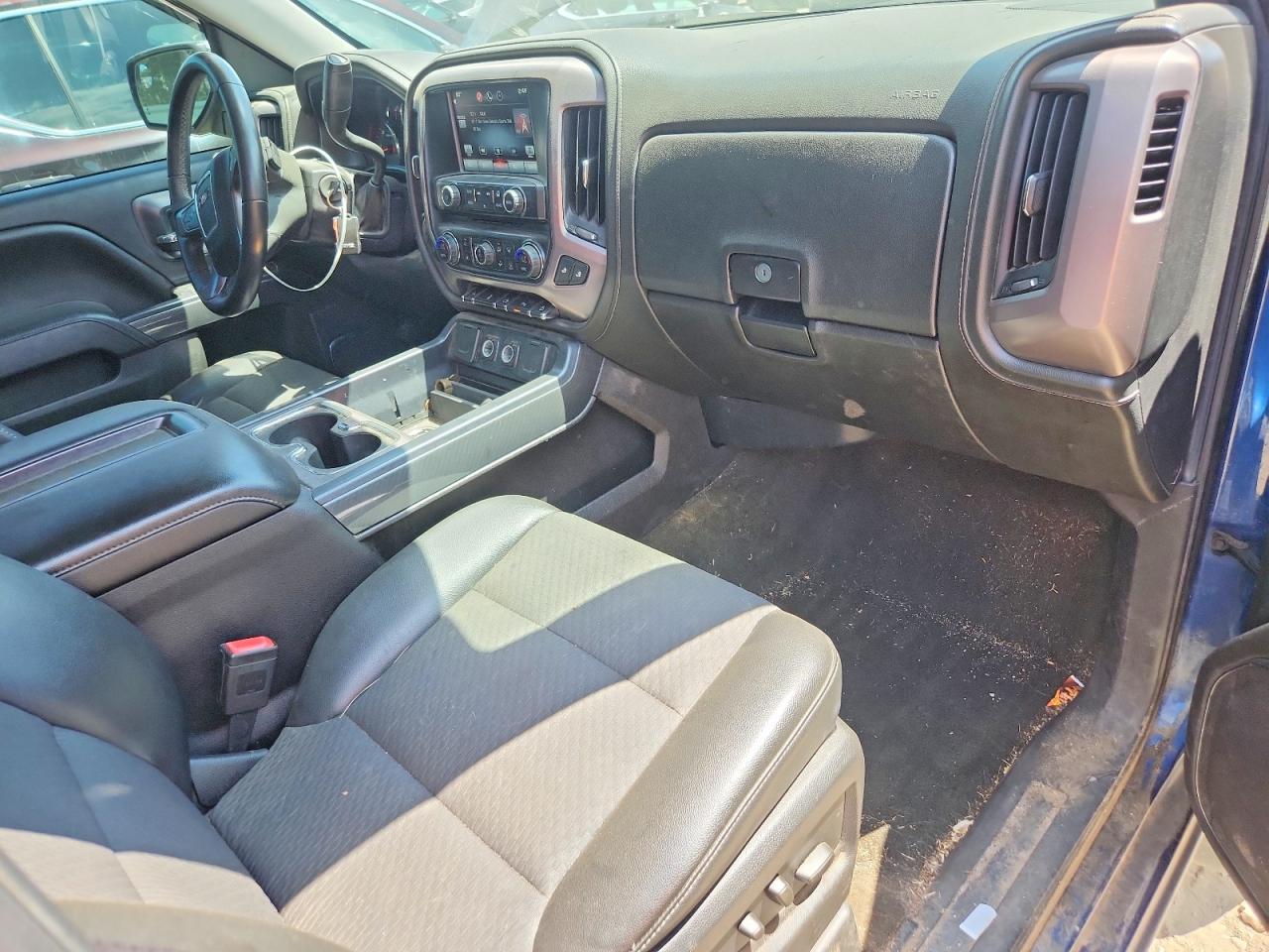 2015 Gmc Sierra K1500 Sle Синий vin: 3GTU2UEC9FG369921