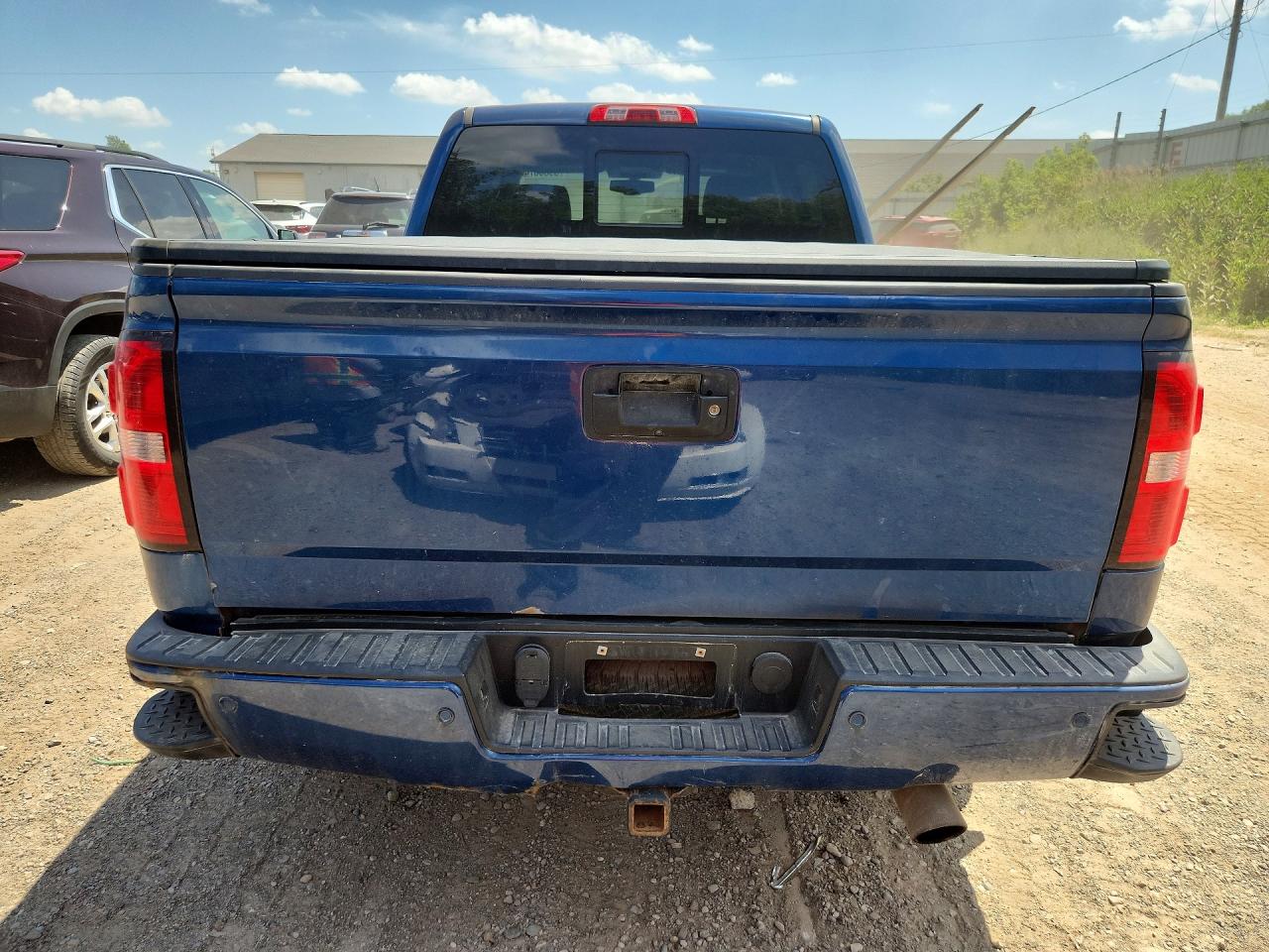 2015 Gmc Sierra K1500 Sle Синий vin: 3GTU2UEC9FG369921