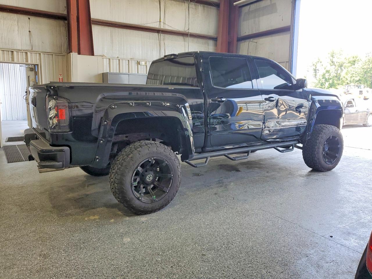2015 Gmc Sierra K1500 Sle Black vin: 3GTU2UEC9FG485782