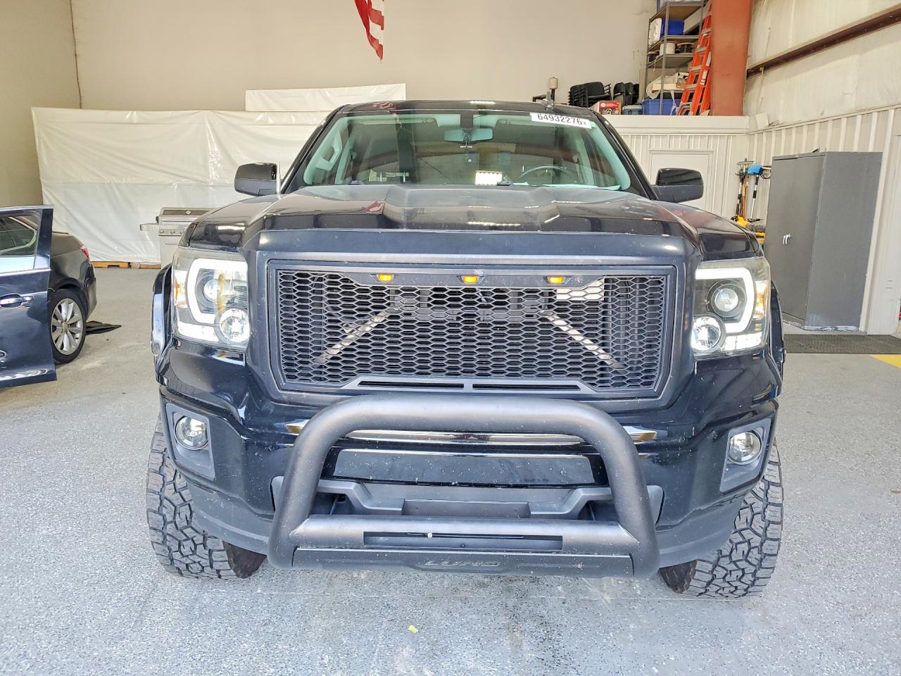 2015 Gmc Sierra K1500 Sle Black vin: 3GTU2UEC9FG485782