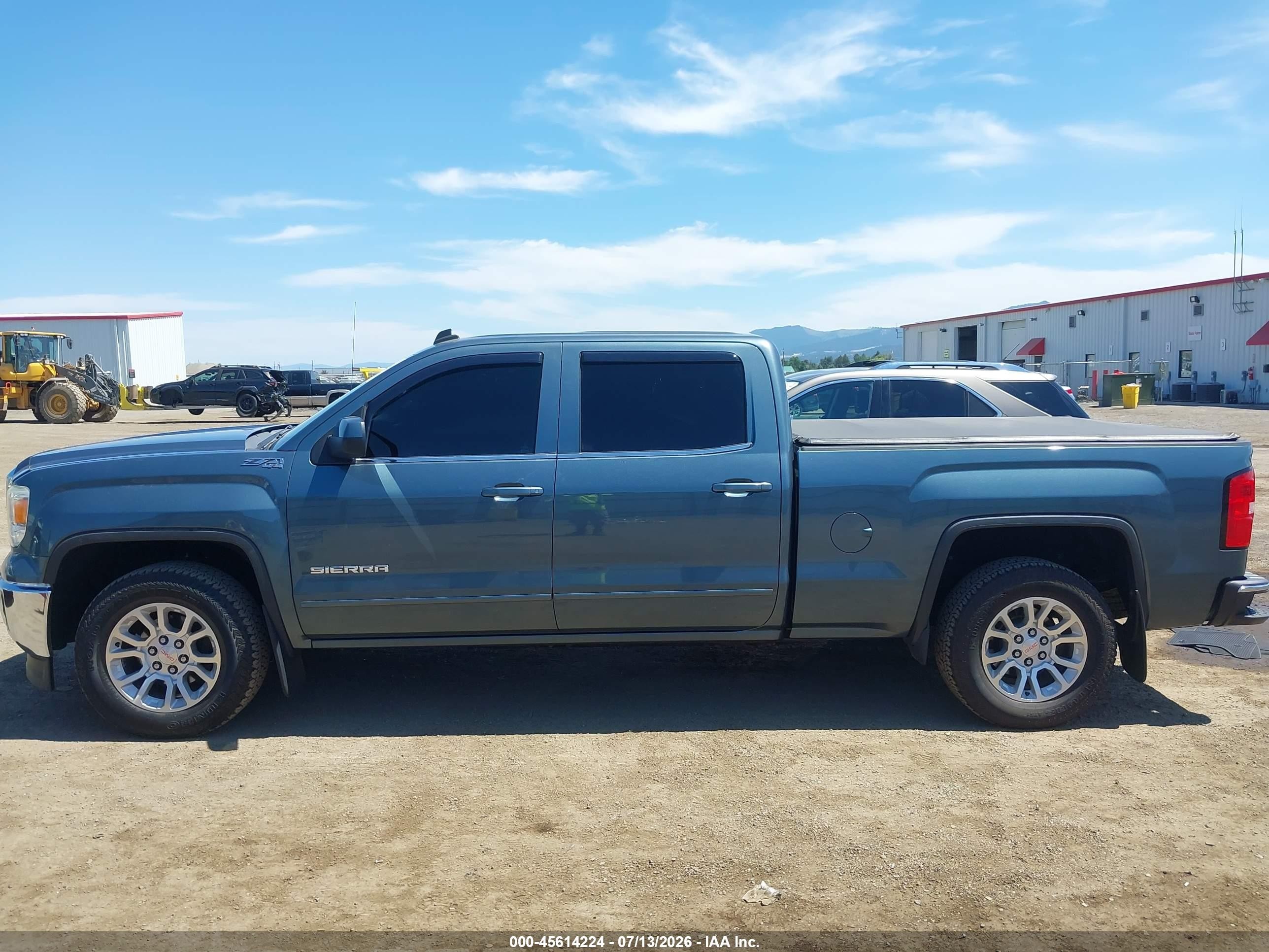 2014 Gmc Sierra 1500 Sle Синий vin: 3GTU2UECXEG208640