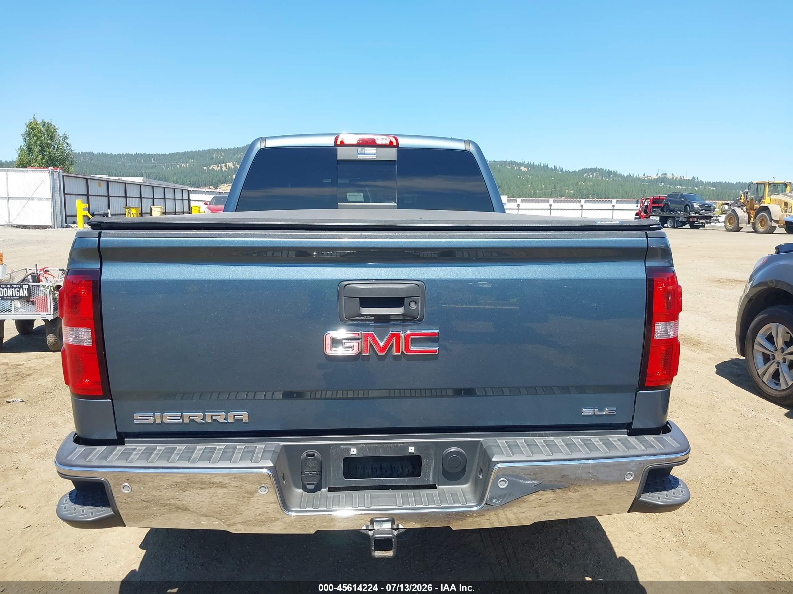 2014 Gmc Sierra 1500 Sle Синий vin: 3GTU2UECXEG208640