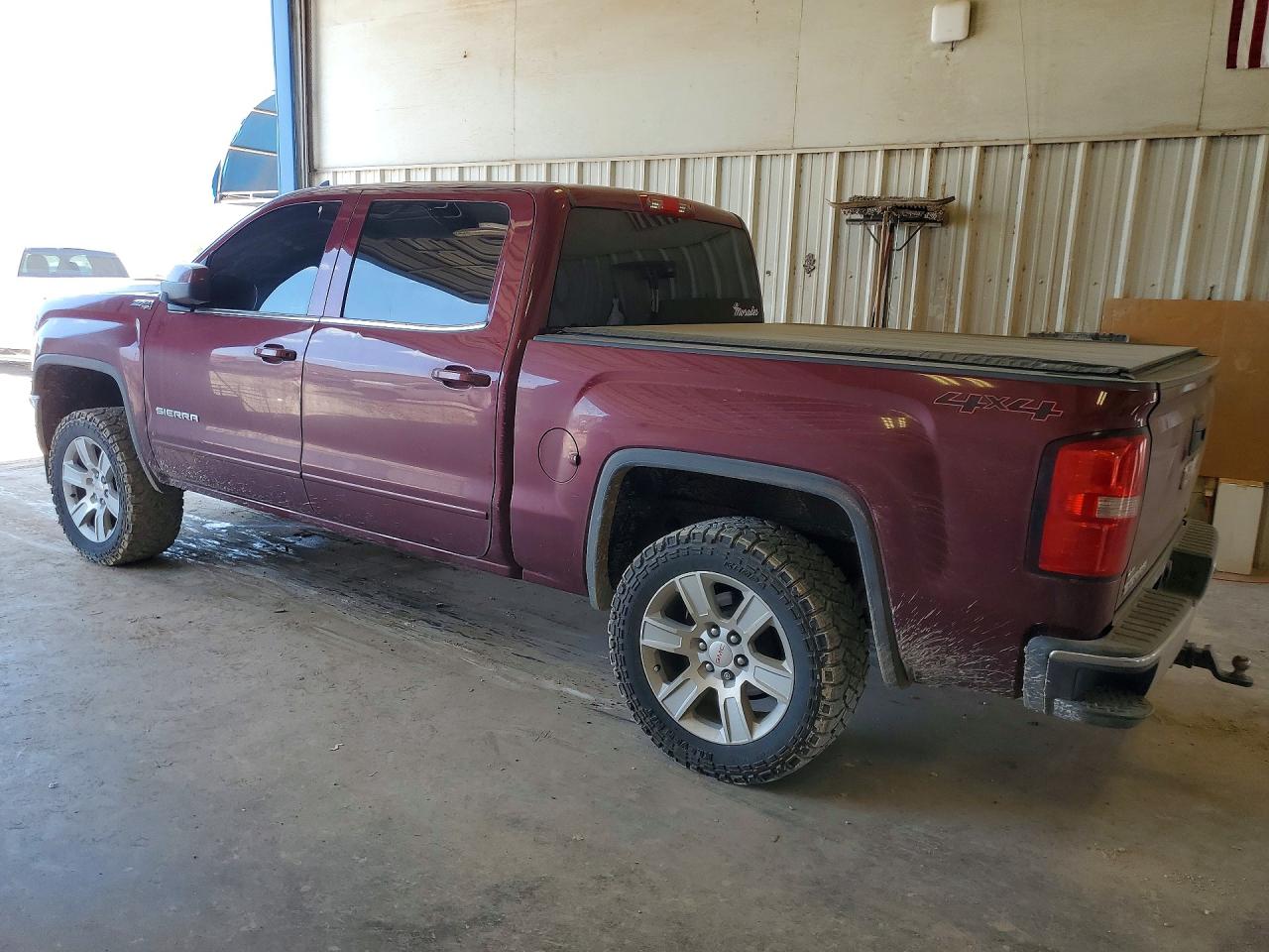 2014 Gmc Sierra K1500 Sle Maroon vin: 3GTU2UECXEG352236