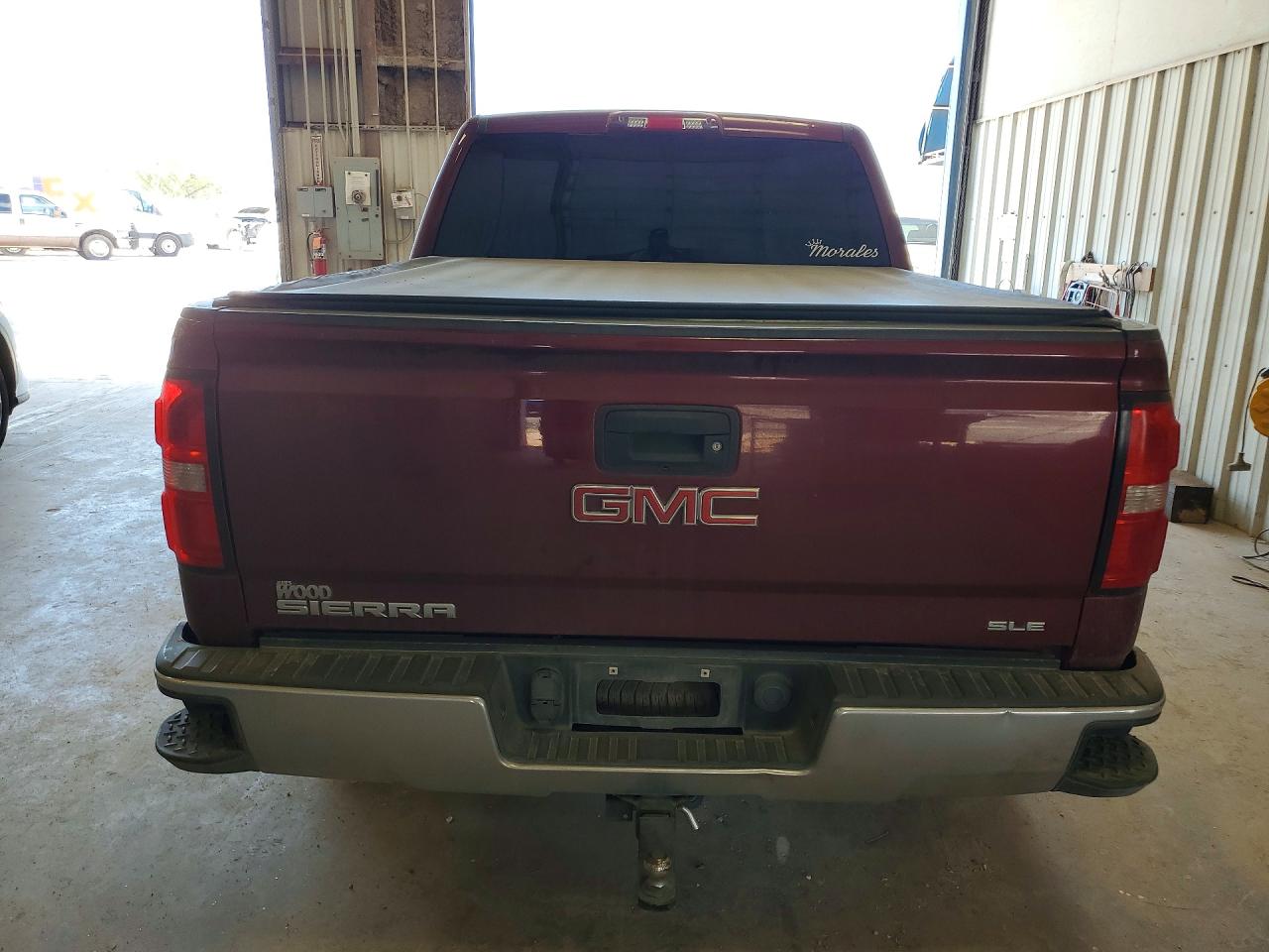 2014 Gmc Sierra K1500 Sle Maroon vin: 3GTU2UECXEG352236
