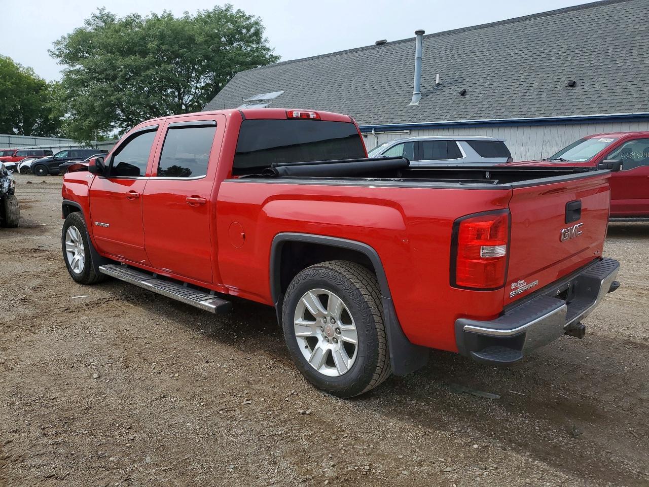 2014 Gmc Sierra K1500 Sle Красный vin: 3GTU2UECXEG377637