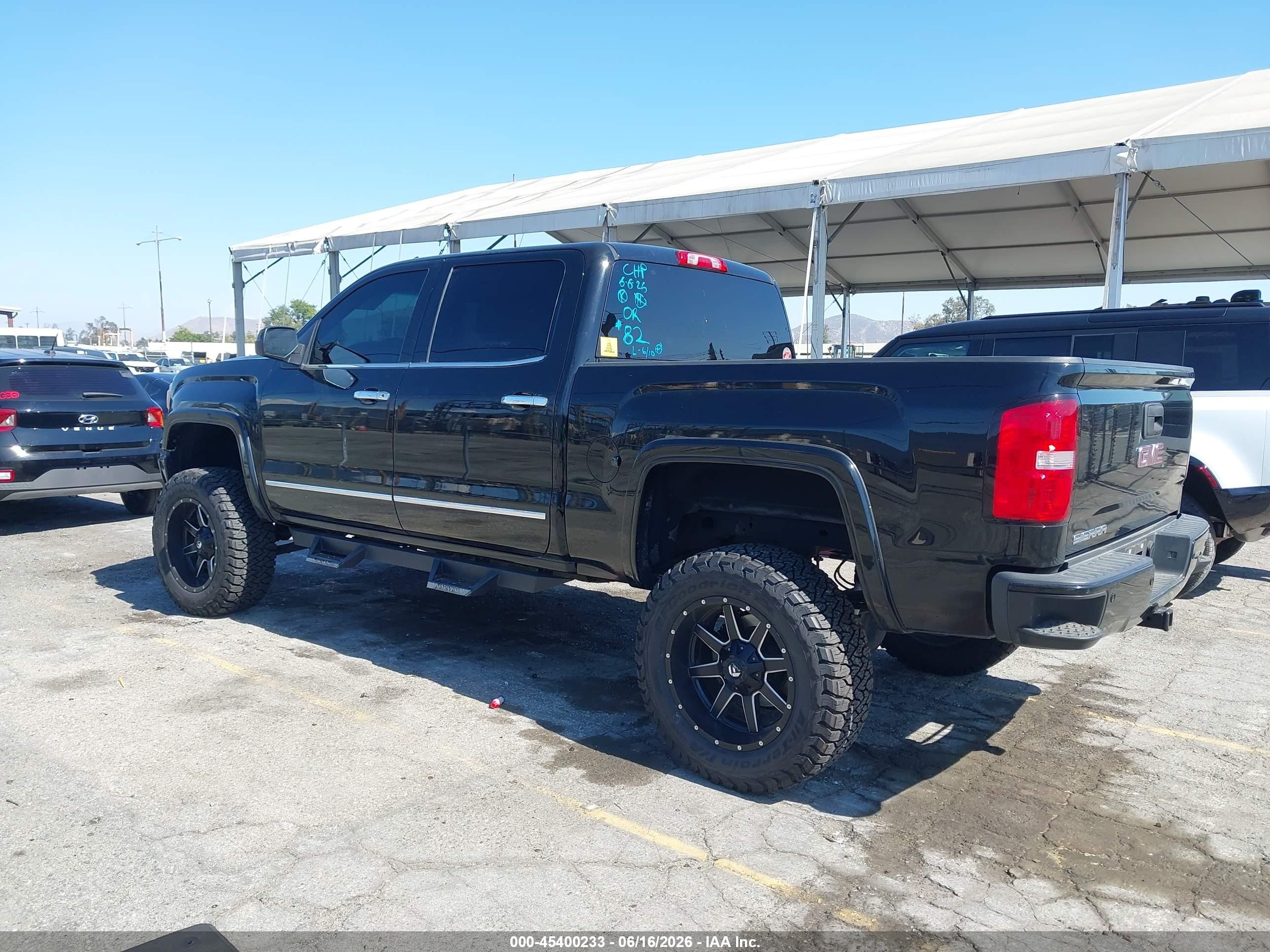 2014 Gmc Sierra 1500 Sle Black vin: 3GTU2UECXEG487748