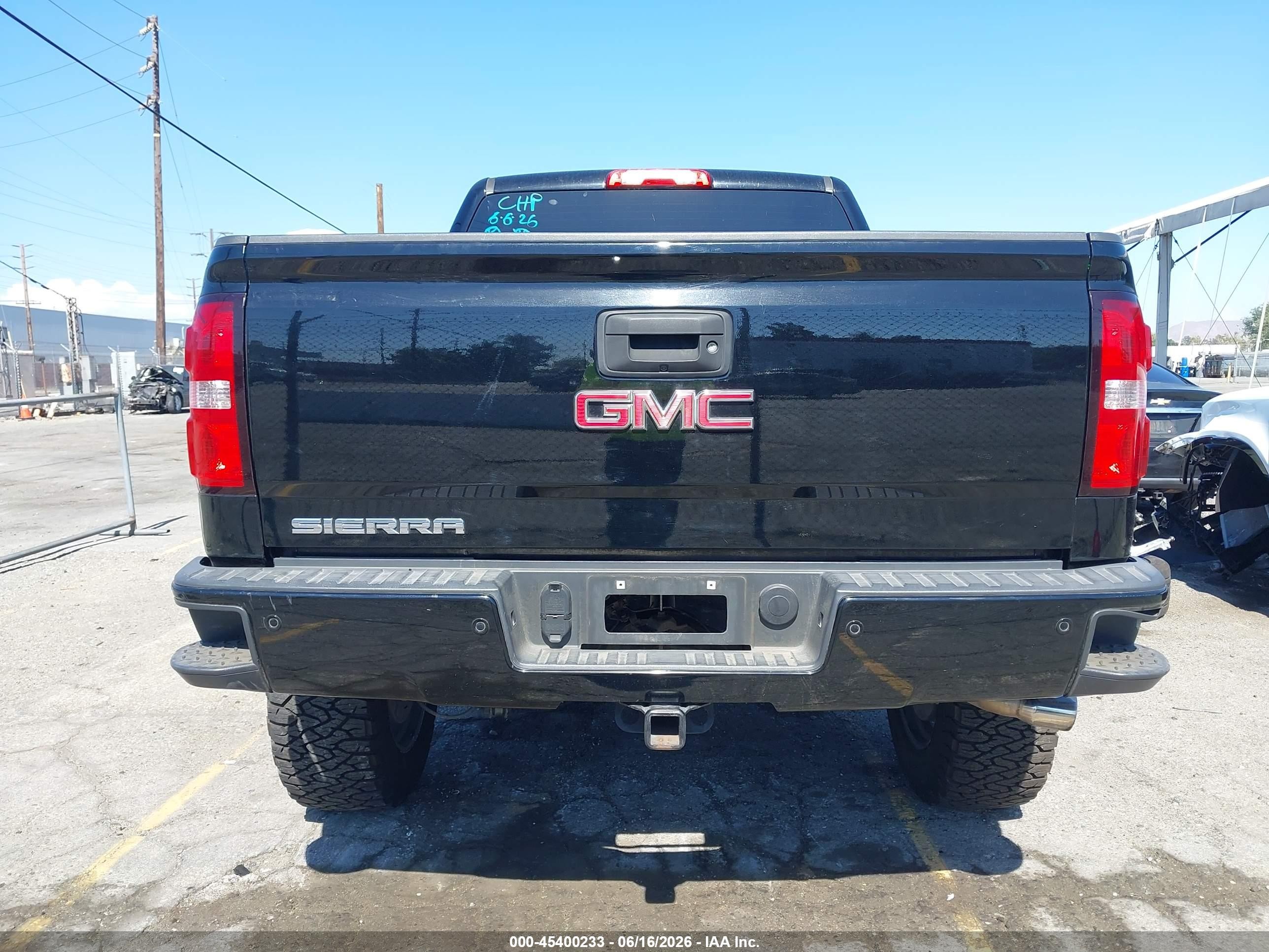 2014 Gmc Sierra 1500 Sle Black vin: 3GTU2UECXEG487748