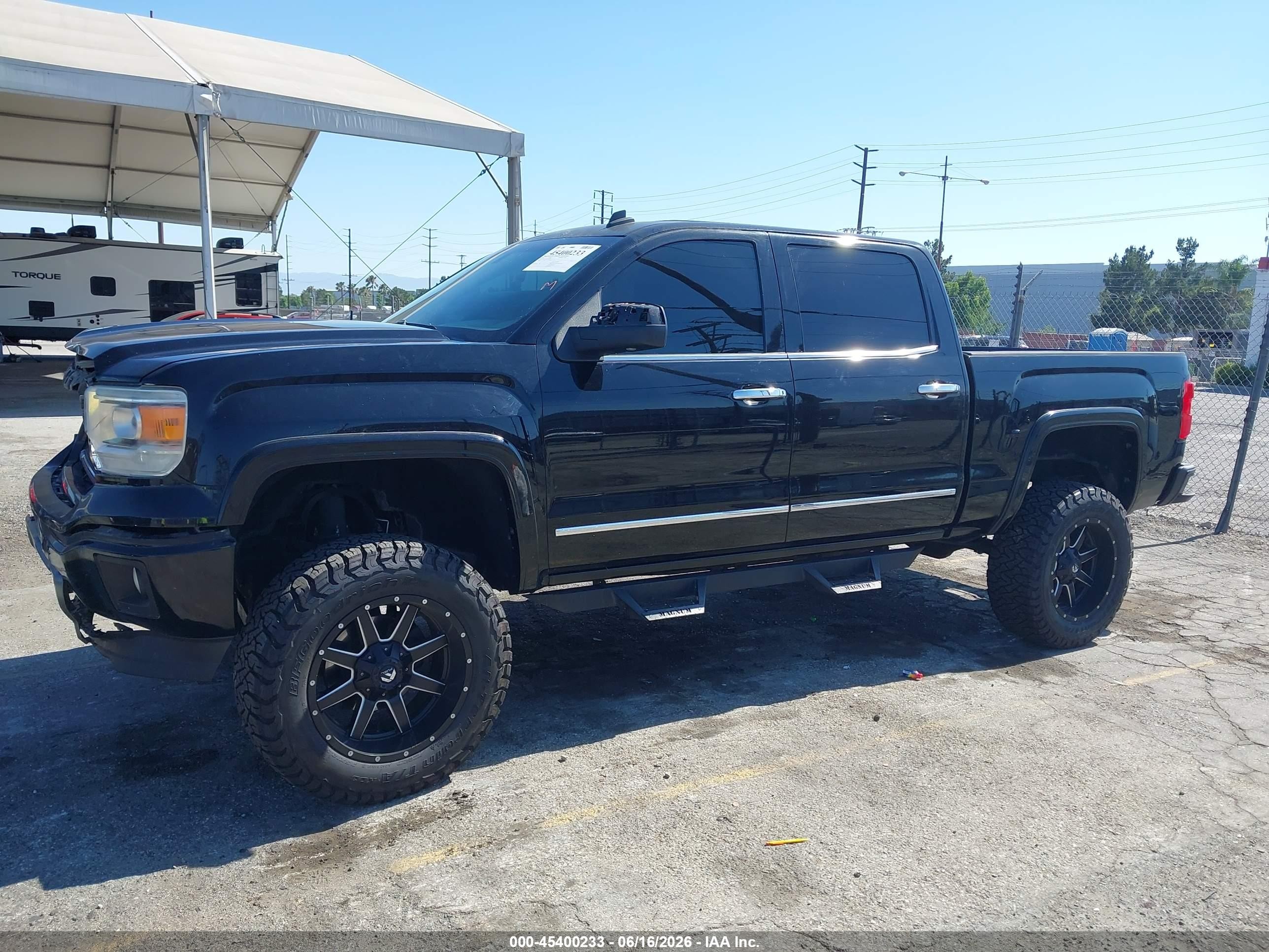 2014 Gmc Sierra 1500 Sle Black vin: 3GTU2UECXEG487748