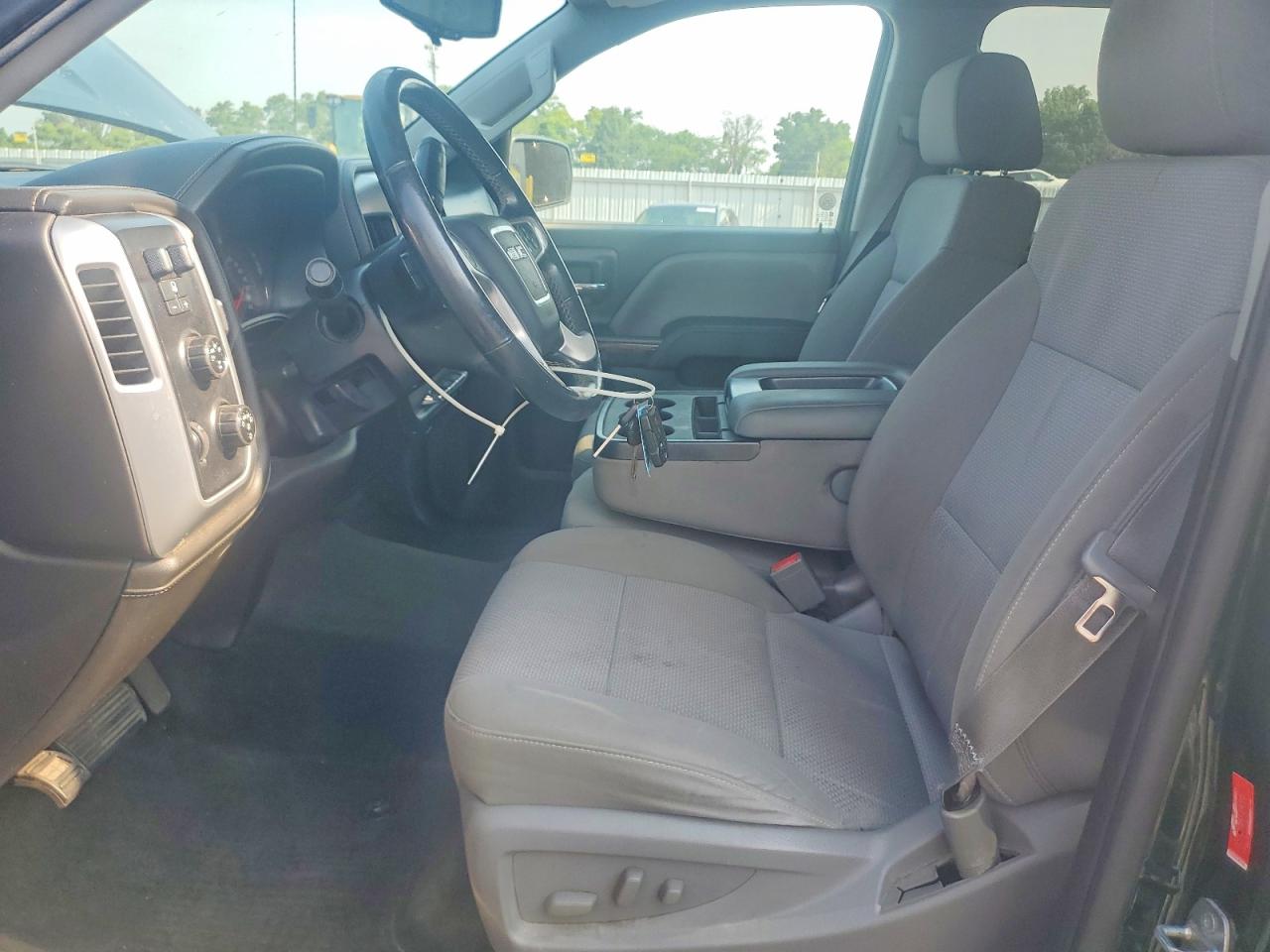 2015 Gmc Sierra K1500 Sle Green vin: 3GTU2UECXFG128241