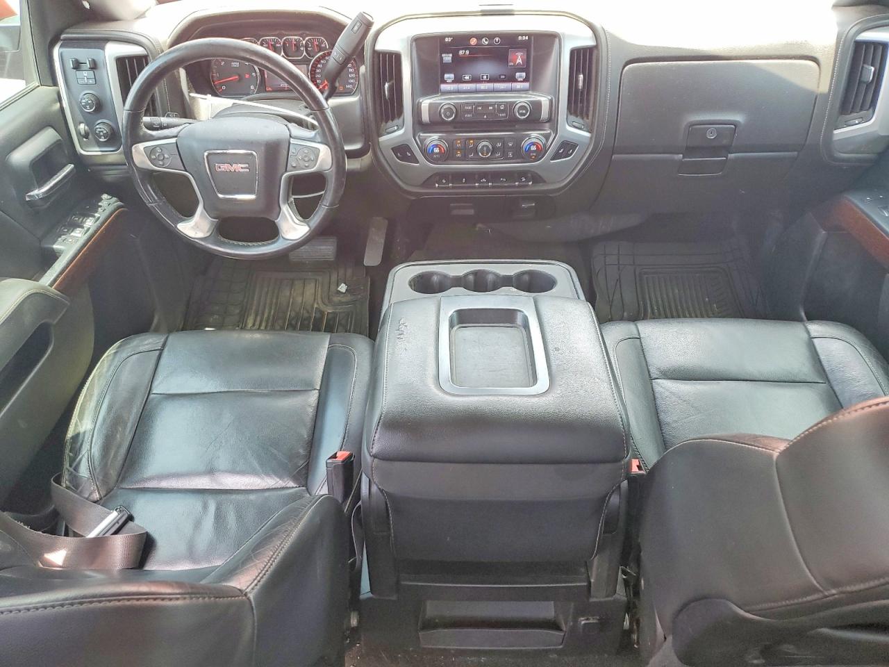2015 Gmc Sierra K1500 Sle Orange vin: 3GTU2UECXFG210468