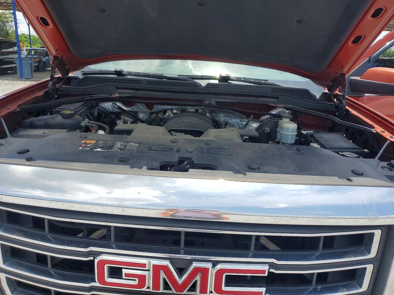 2015 Gmc Sierra K1500 Sle Orange vin: 3GTU2UECXFG210468