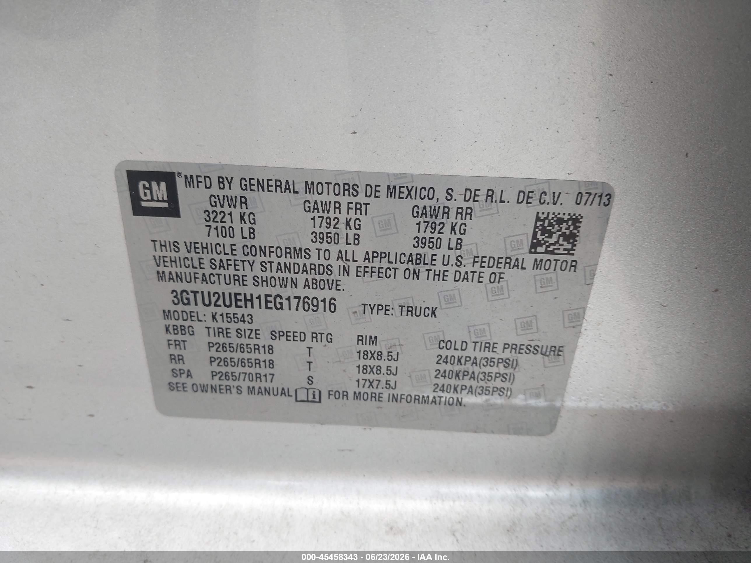 2014 Gmc Sierra 1500 Sle Silver vin: 3GTU2UEH1EG176916