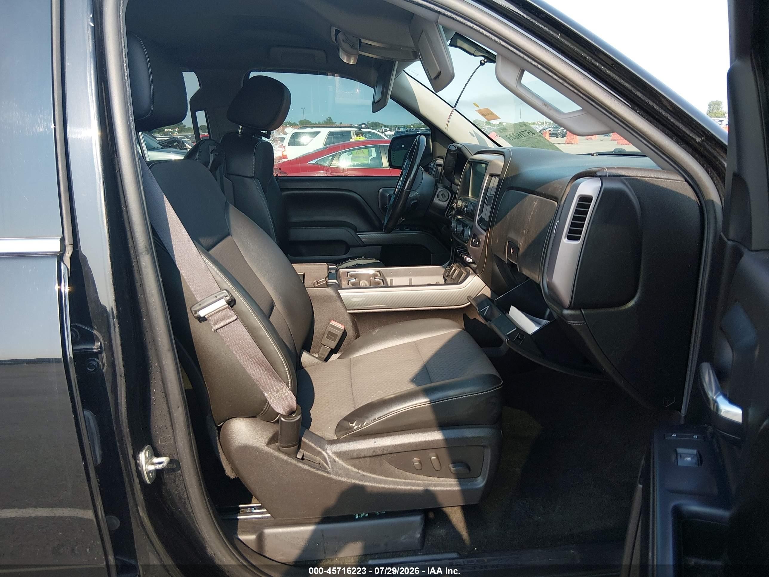 2015 Gmc Sierra 1500 Sle Черный vin: 3GTU2UEH2FG198554