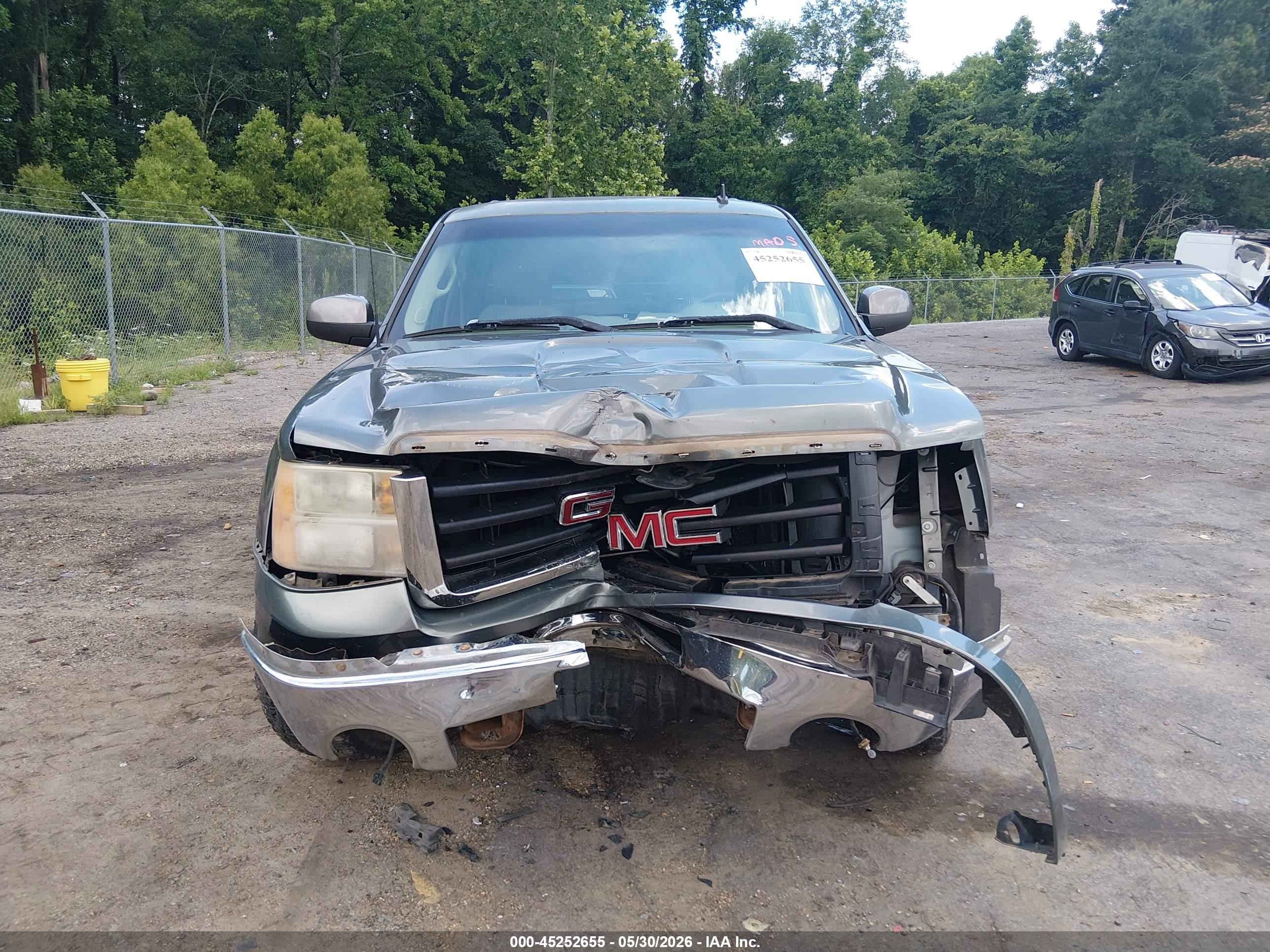 2011 Gmc Sierra 1500 Sle Gray vin: 3GTU2VE22BG200248