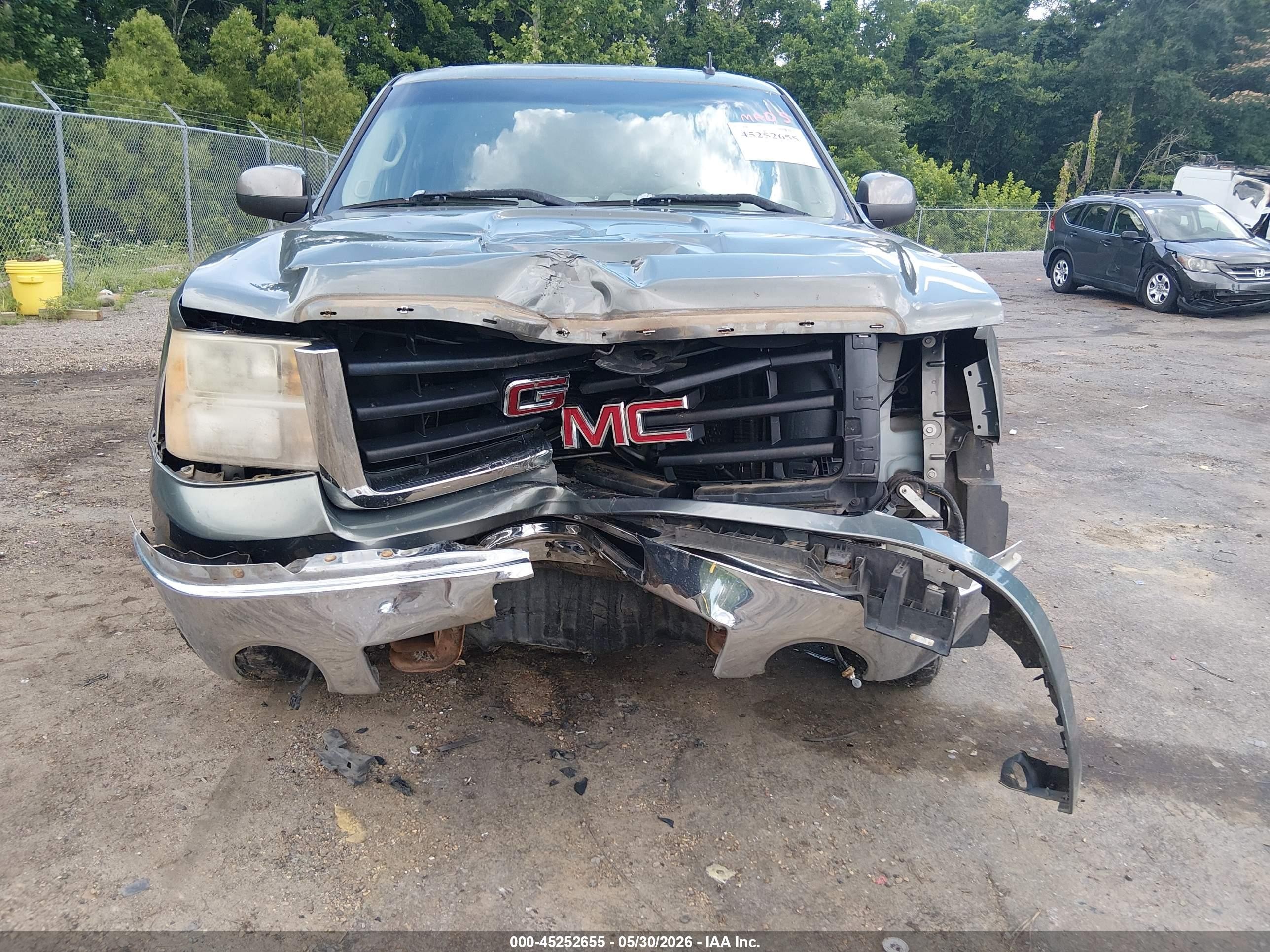 2011 Gmc Sierra 1500 Sle Gray vin: 3GTU2VE22BG200248