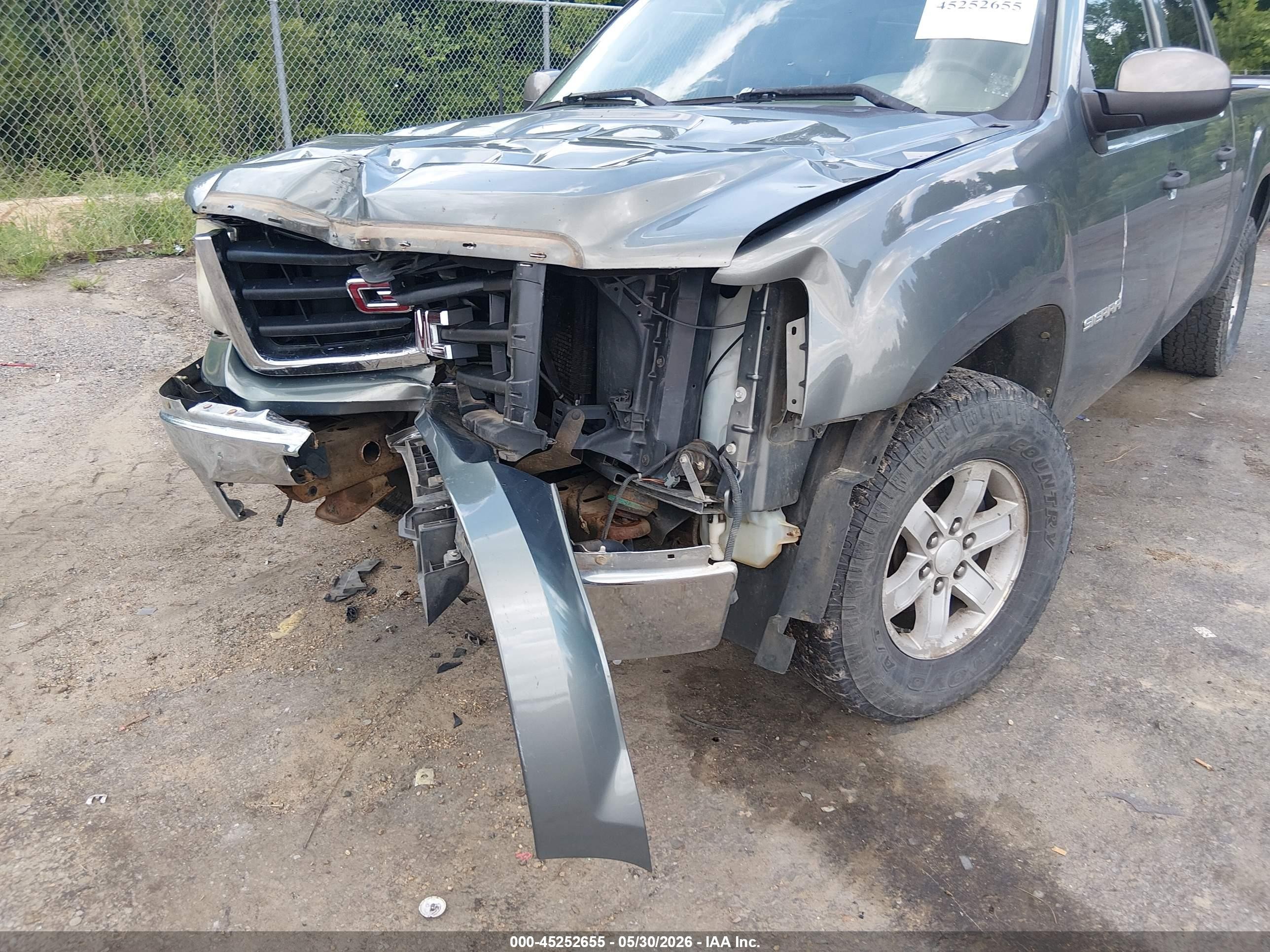 2011 Gmc Sierra 1500 Sle Gray vin: 3GTU2VE22BG200248