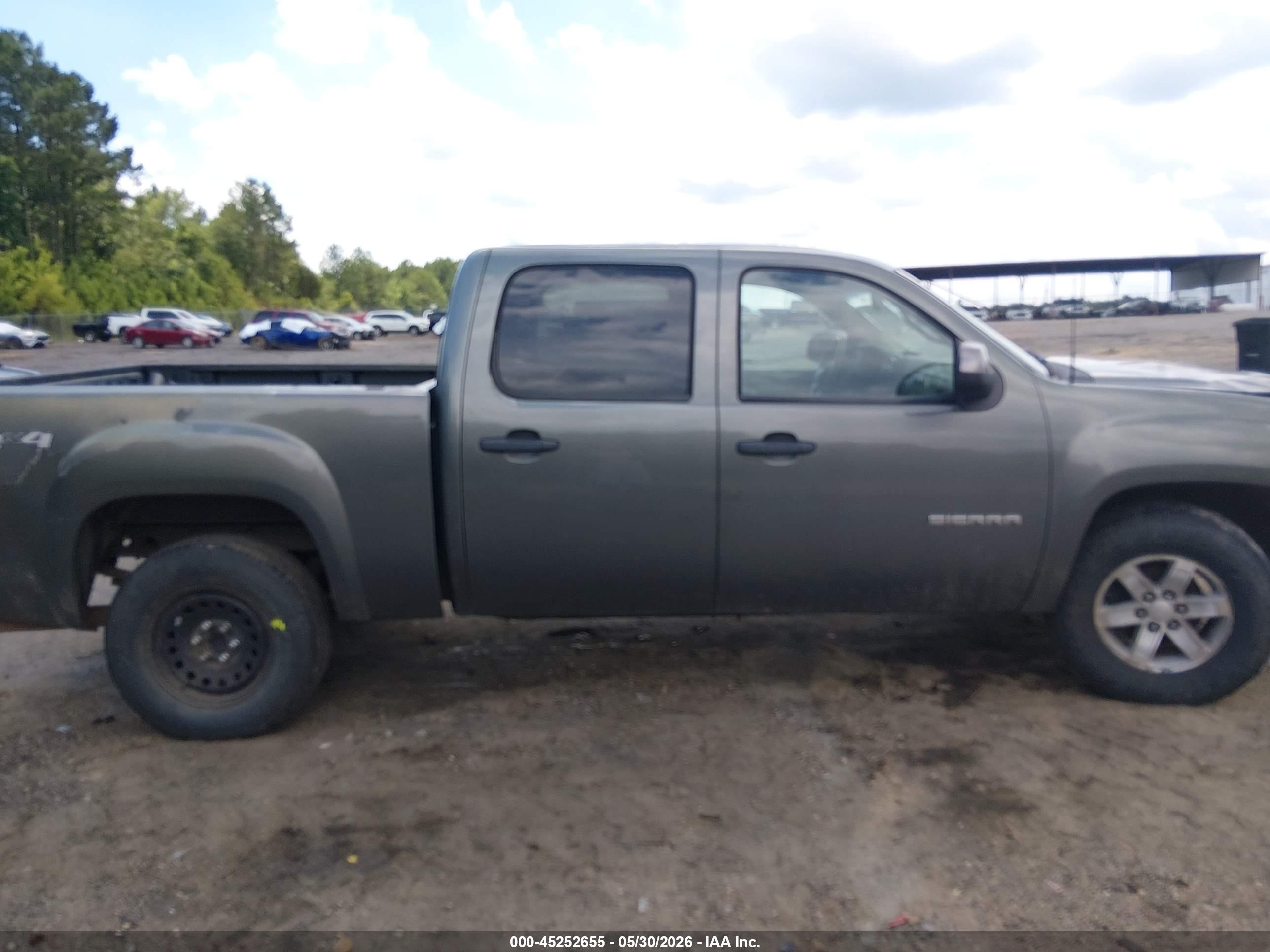 2011 Gmc Sierra 1500 Sle Gray vin: 3GTU2VE22BG200248