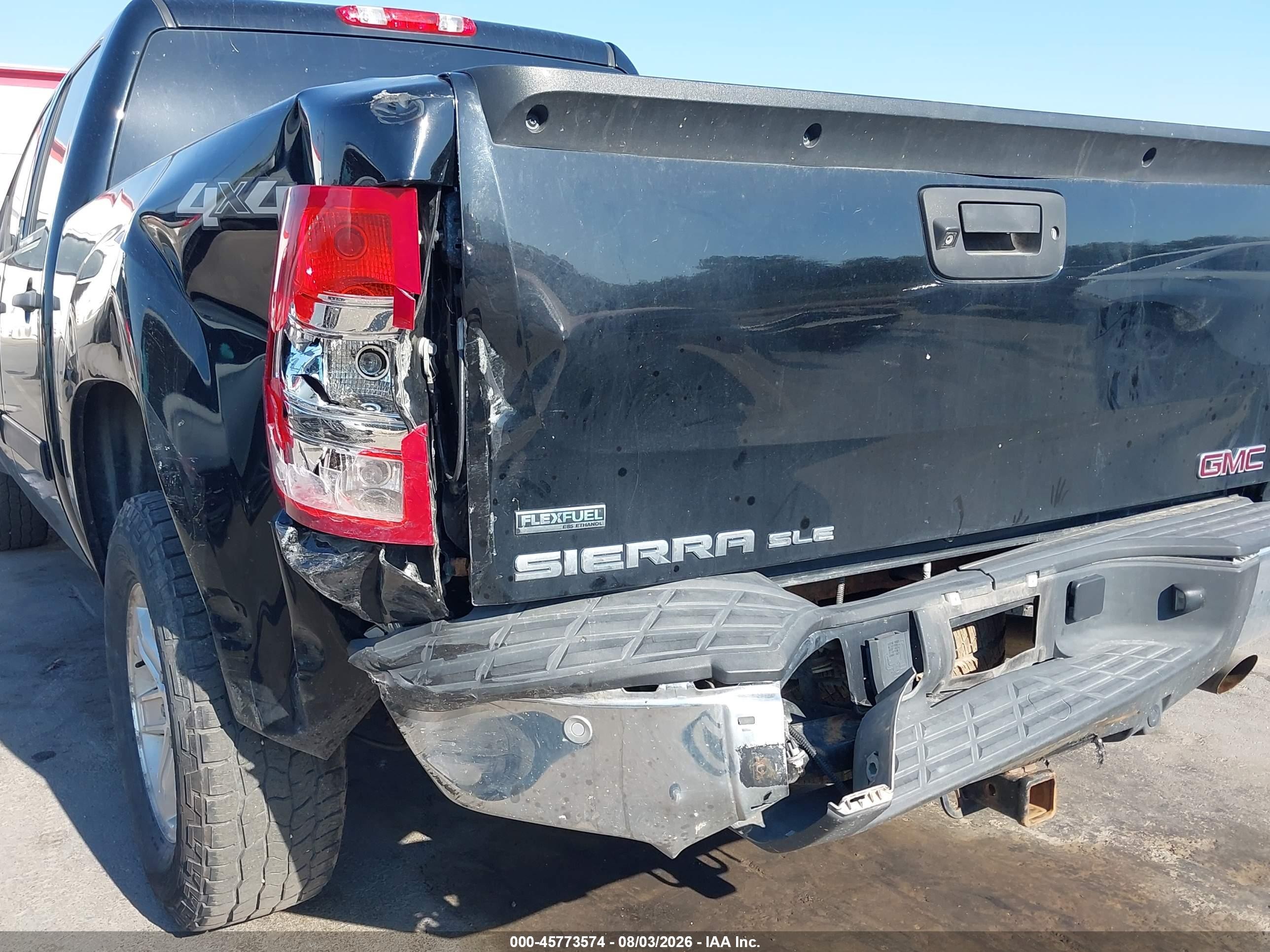 2012 Gmc Sierra 1500 Sle Black vin: 3GTU2VE26CG120033