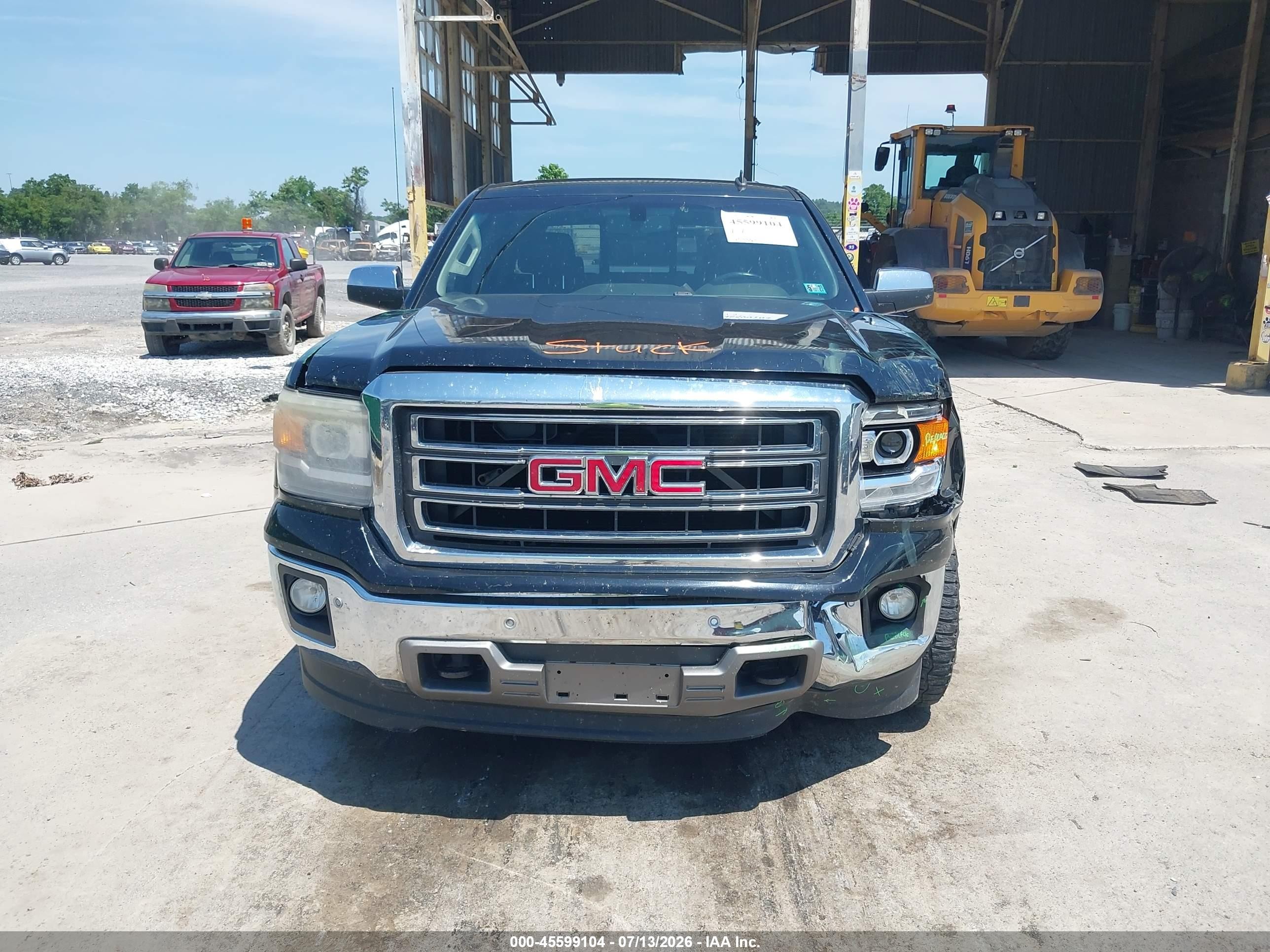 2014 Gmc Sierra 1500 Slt Black vin: 3GTU2VEC0EG192597